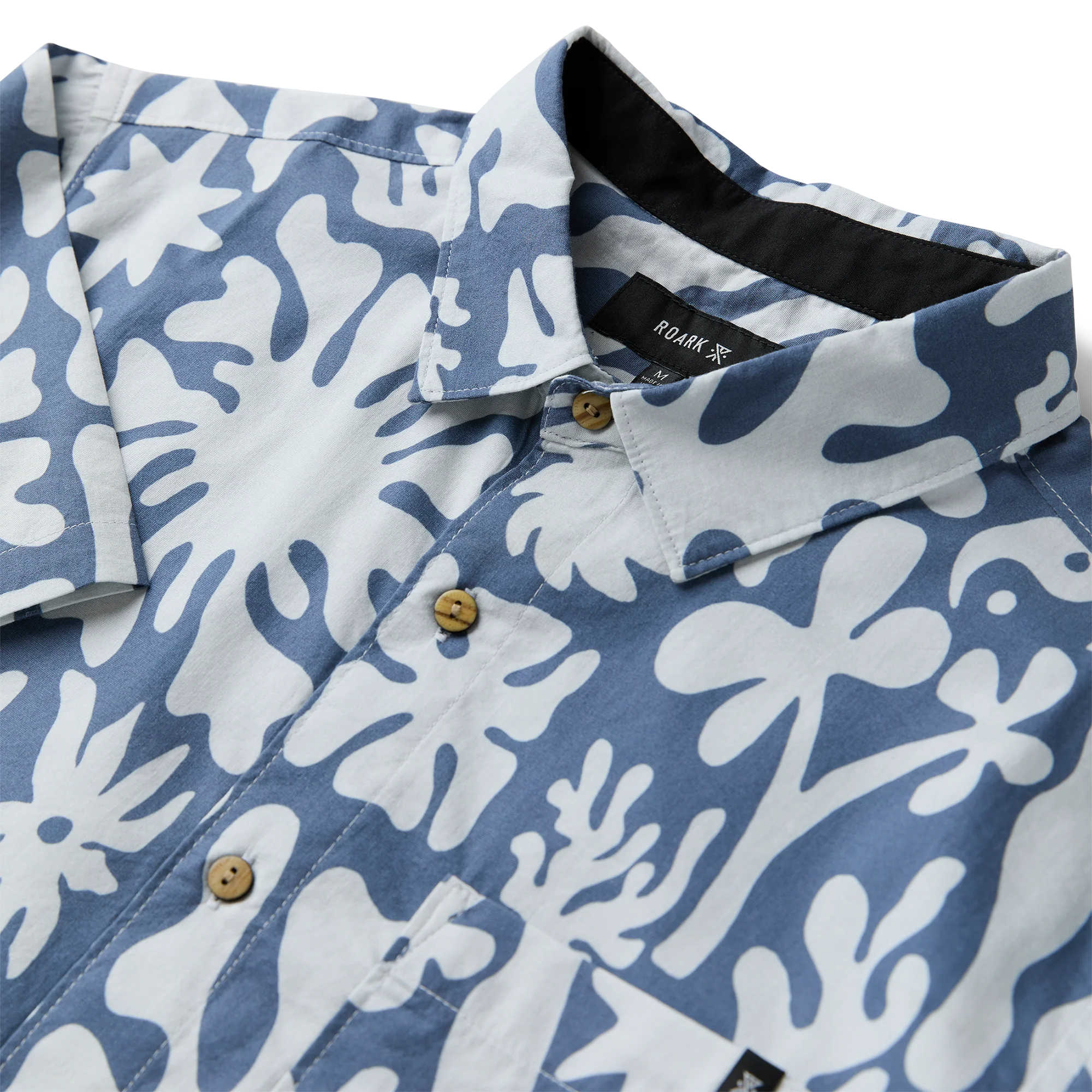 Journey Short Sleeve Button Up Shirt - Neptune - Image 7