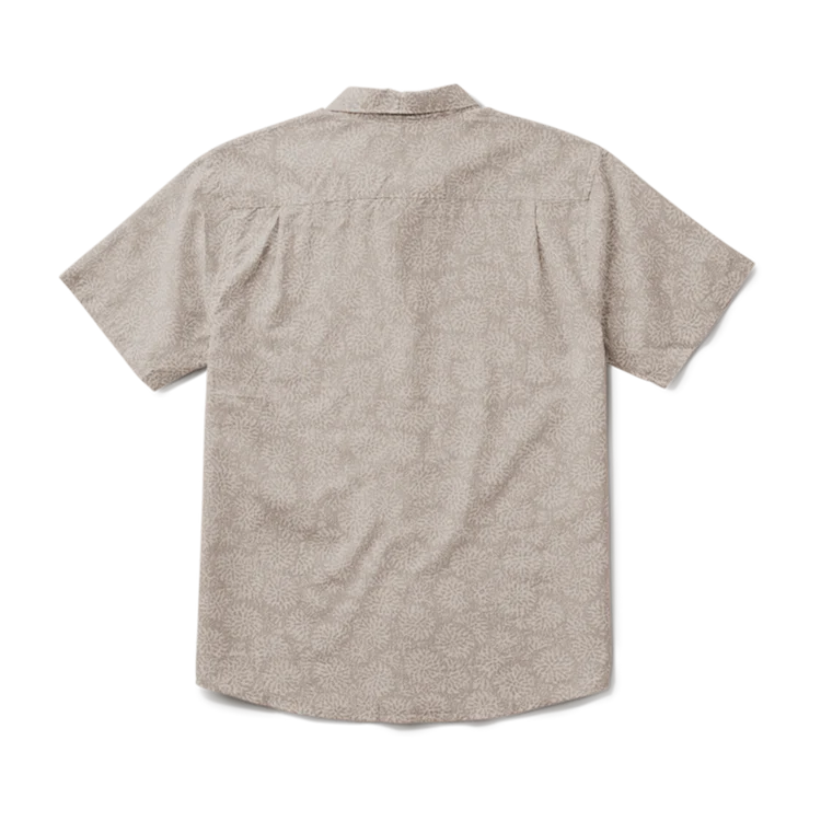 Journey Short Sleeve Button Up Shirt - Ghost Grey - Image 6