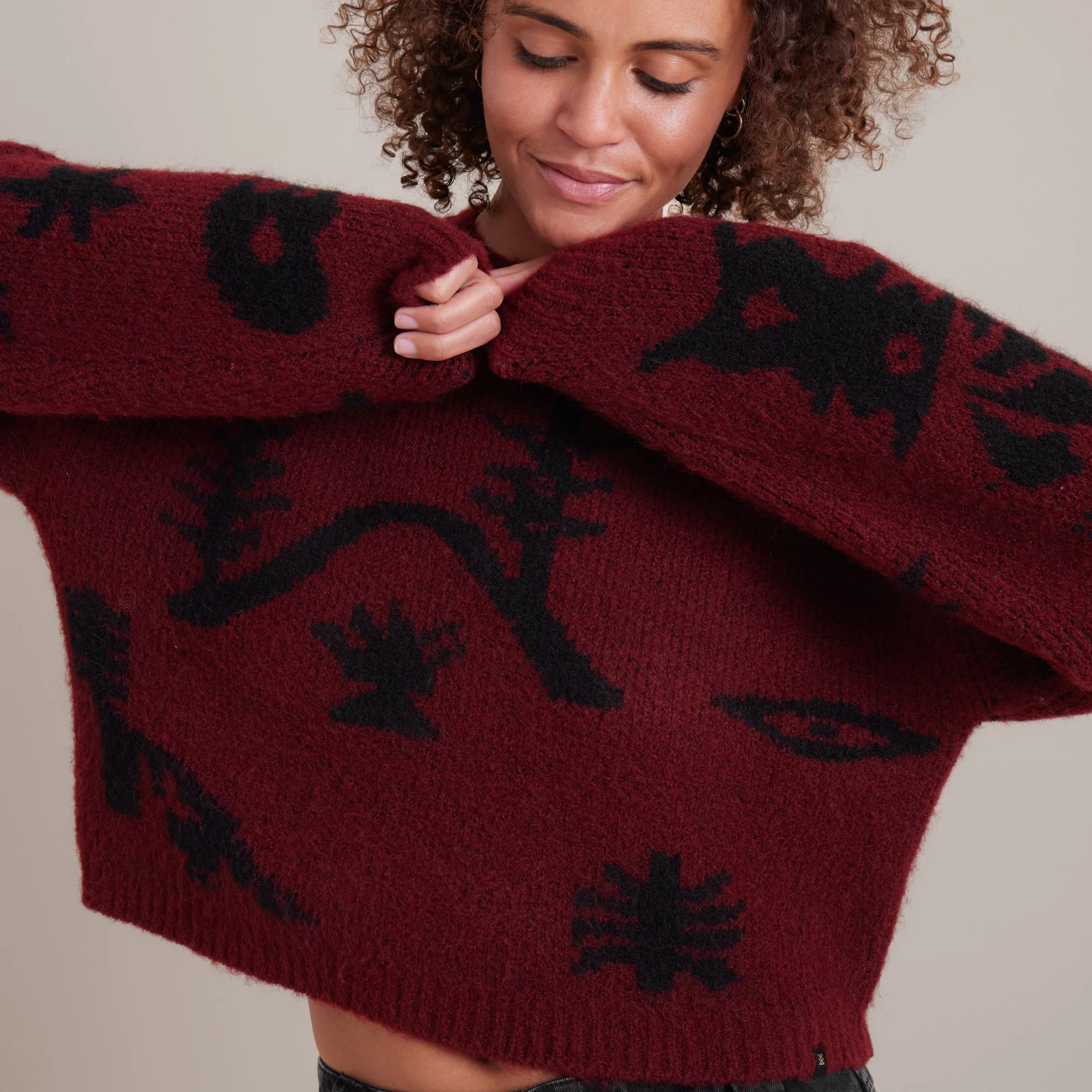 Kos Sweater - Sangria - Image 3