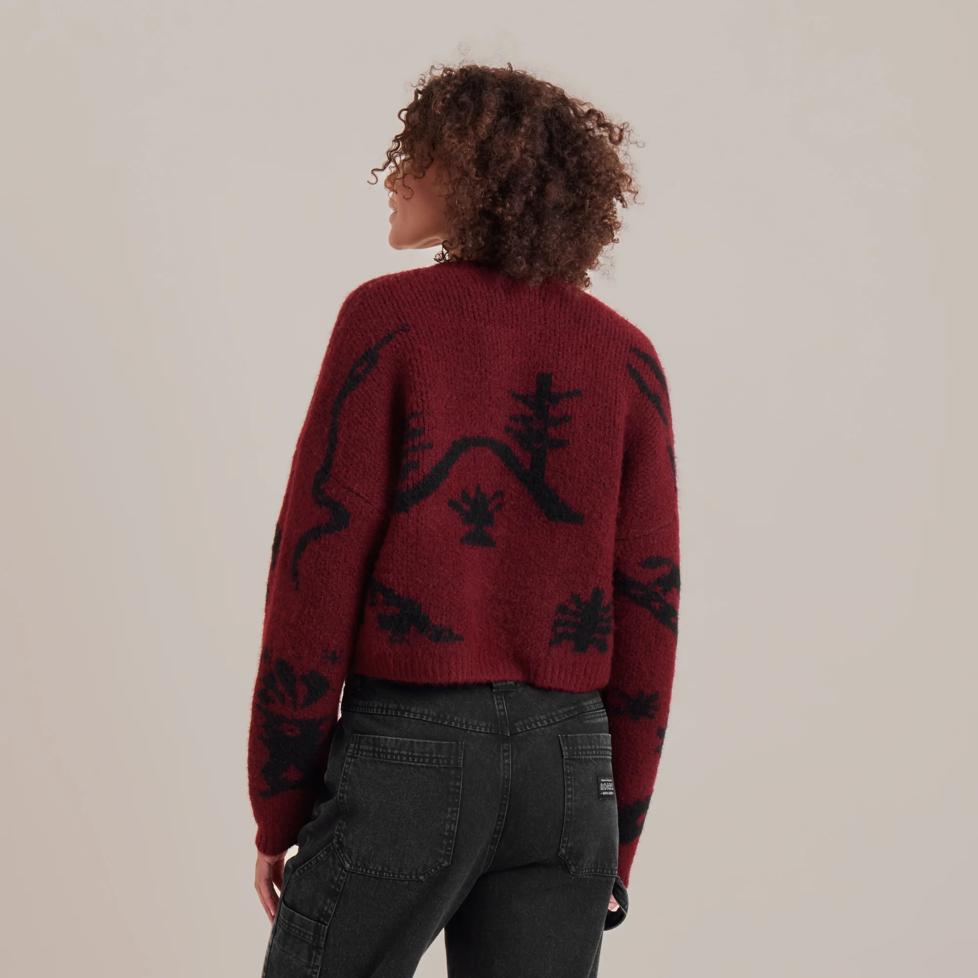 Kos Sweater - Sangria - Image 5