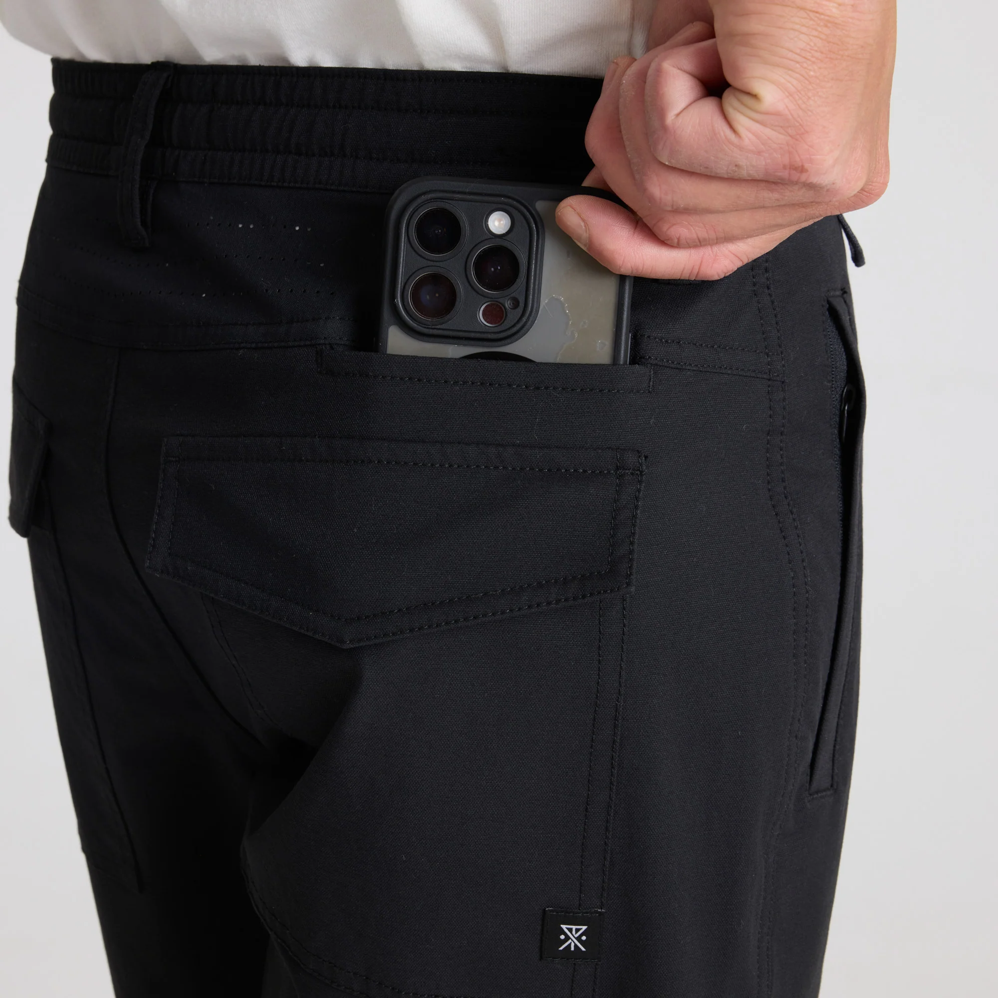 Layover Pro Traveler Shorts - Black - Image 6