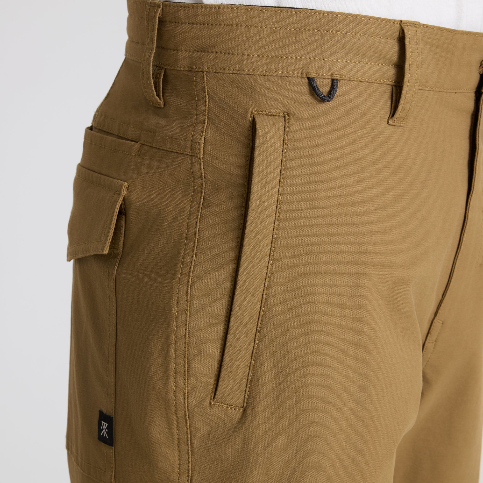 Layover Pro Traveler Shorts - Dark Khaki - Image 5