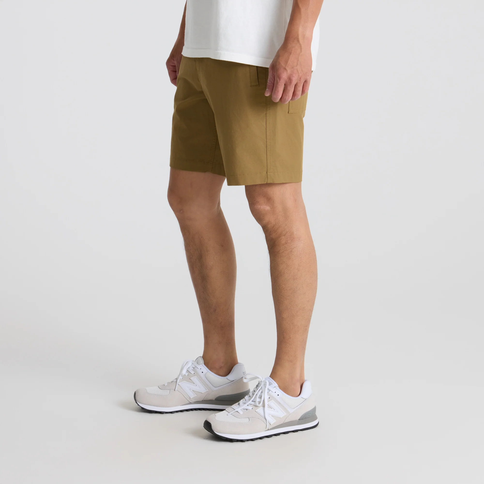 Layover Pro Traveler Shorts - Dark Khaki - Image 7