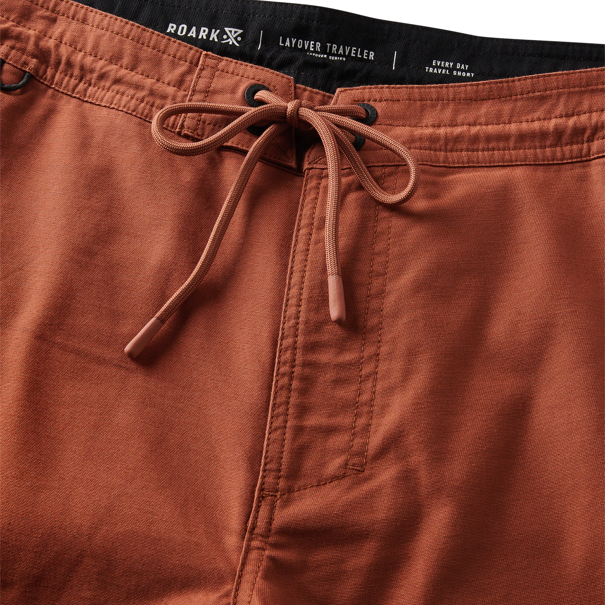 Layover Traveler Shorts - Ochre Red - Image 9