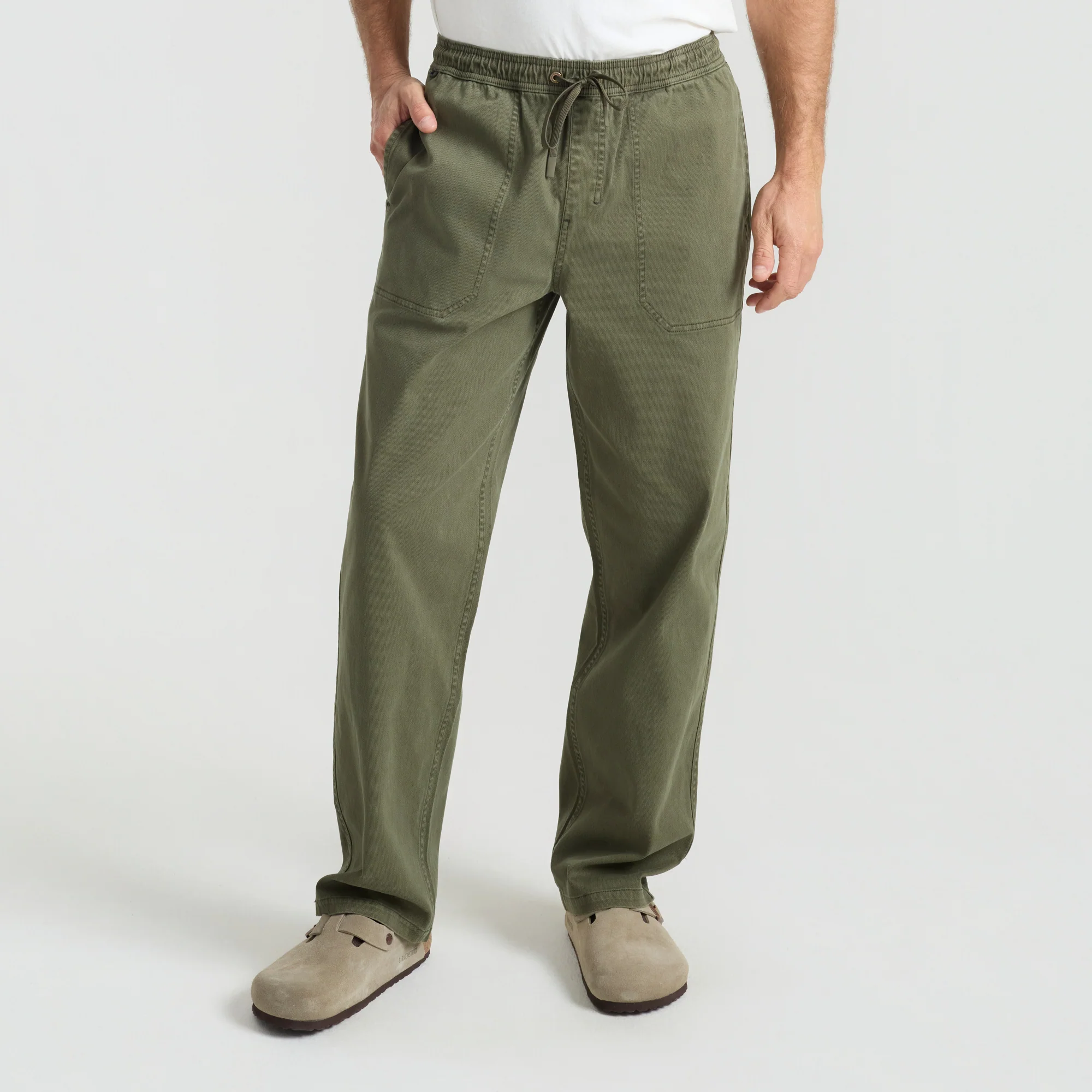 Made To Fade Pants - Washed Military - Image 7