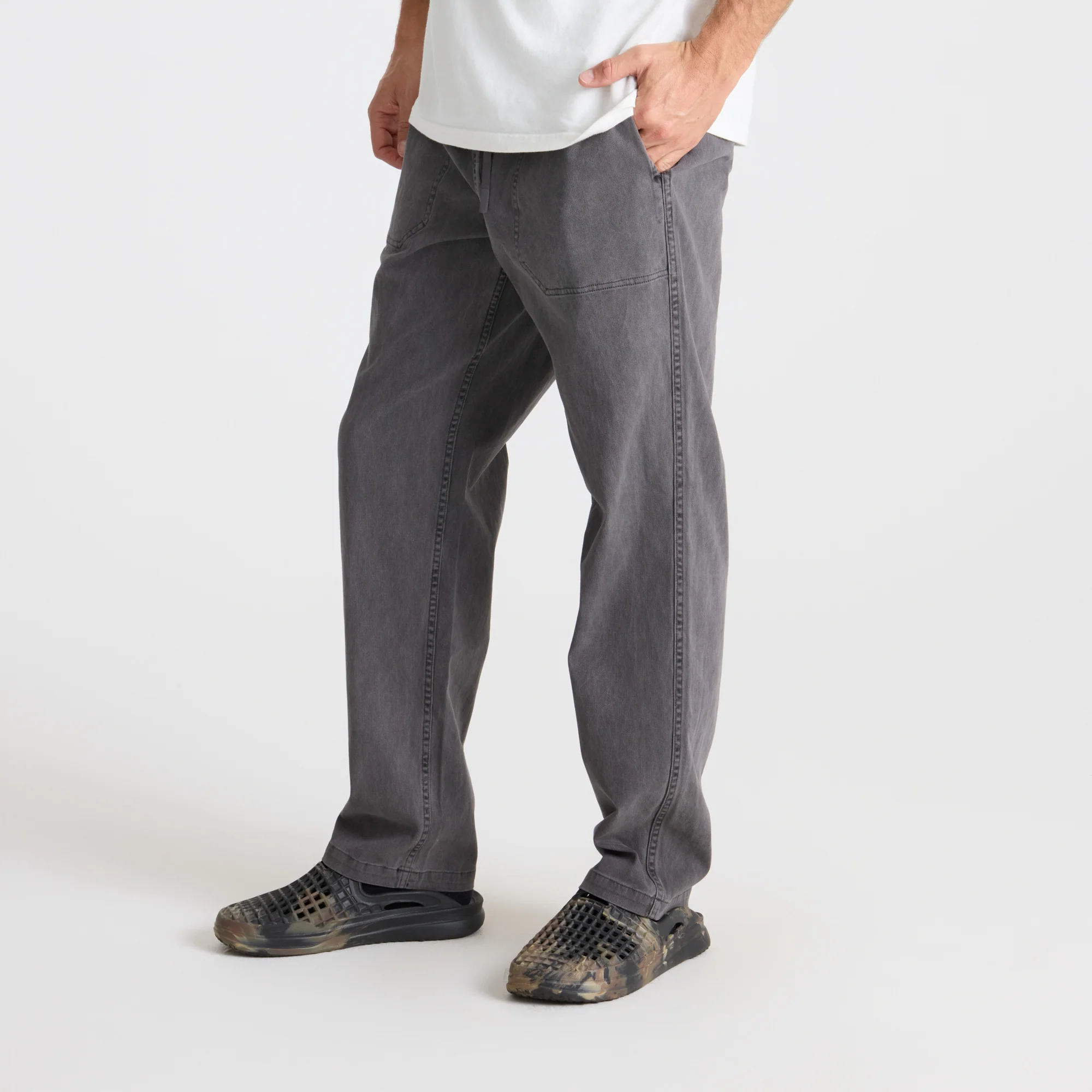 Made To Fade Pants - Washed Smoke - Image 4