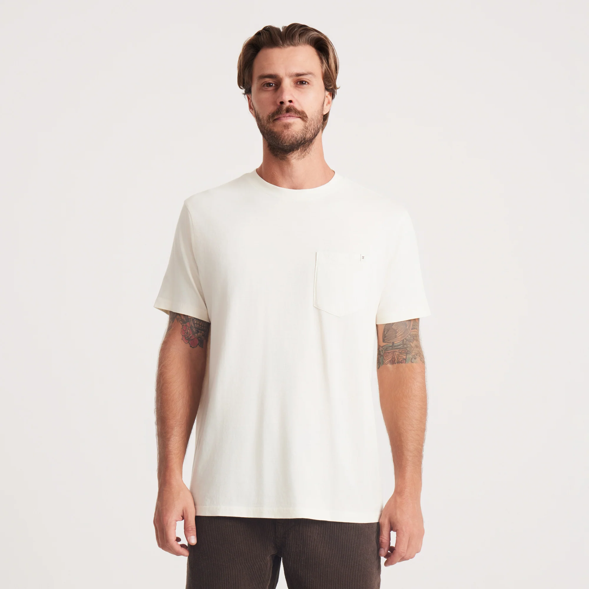 Made To Fade Short Sleeve Tee - Washed Off White - Image 3