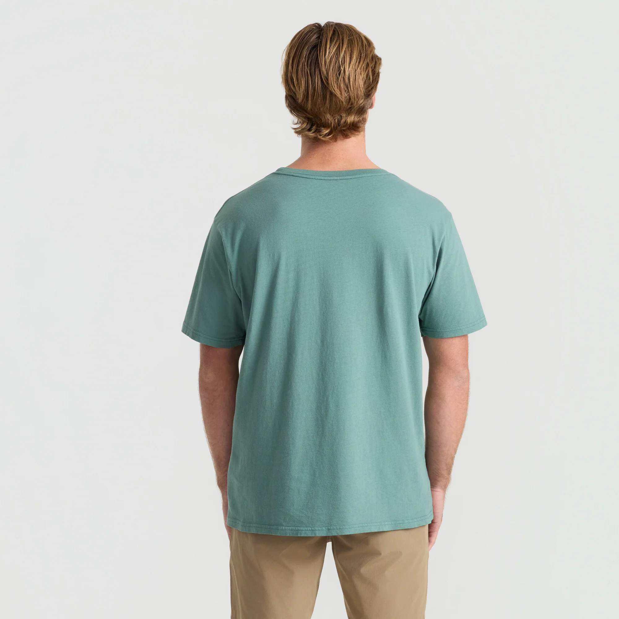Made To Fade Short Sleeve Tee - Washed Slate Green - Image 3