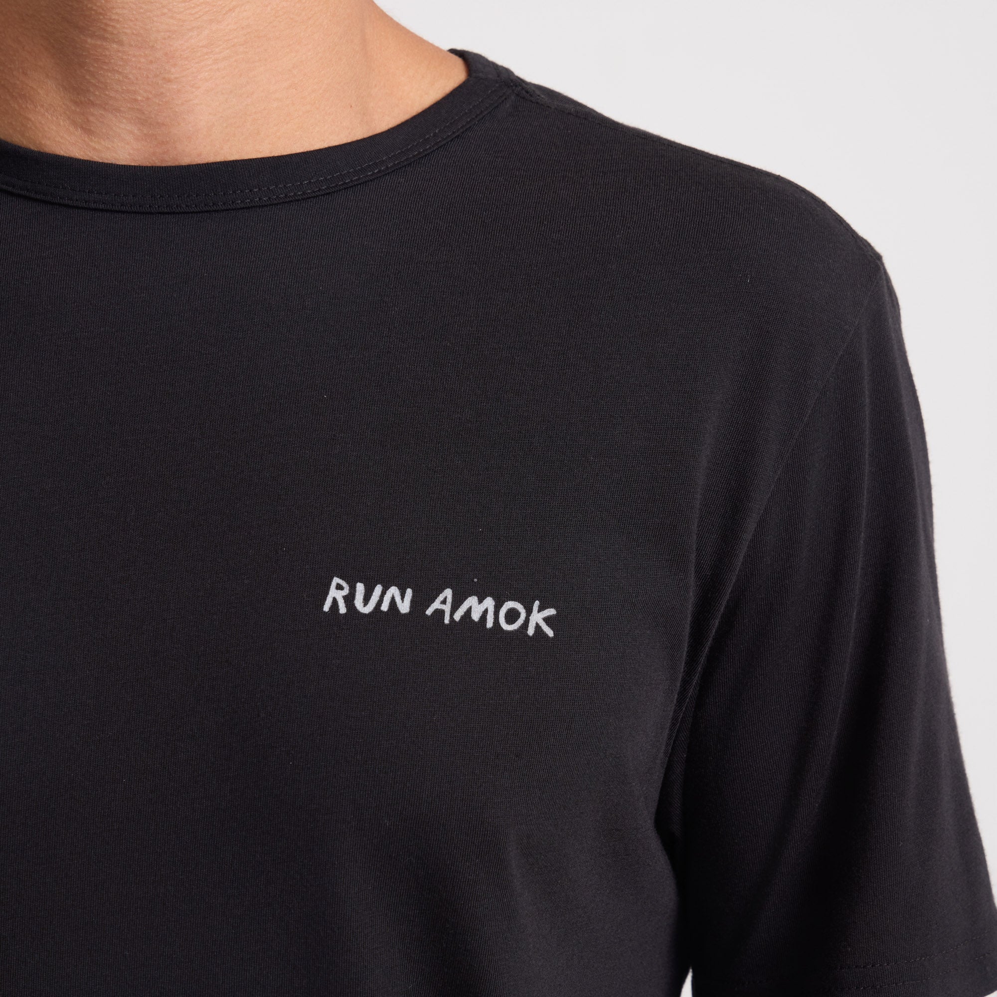 Mathis Active Short Sleeve Tee - Black - Image 4