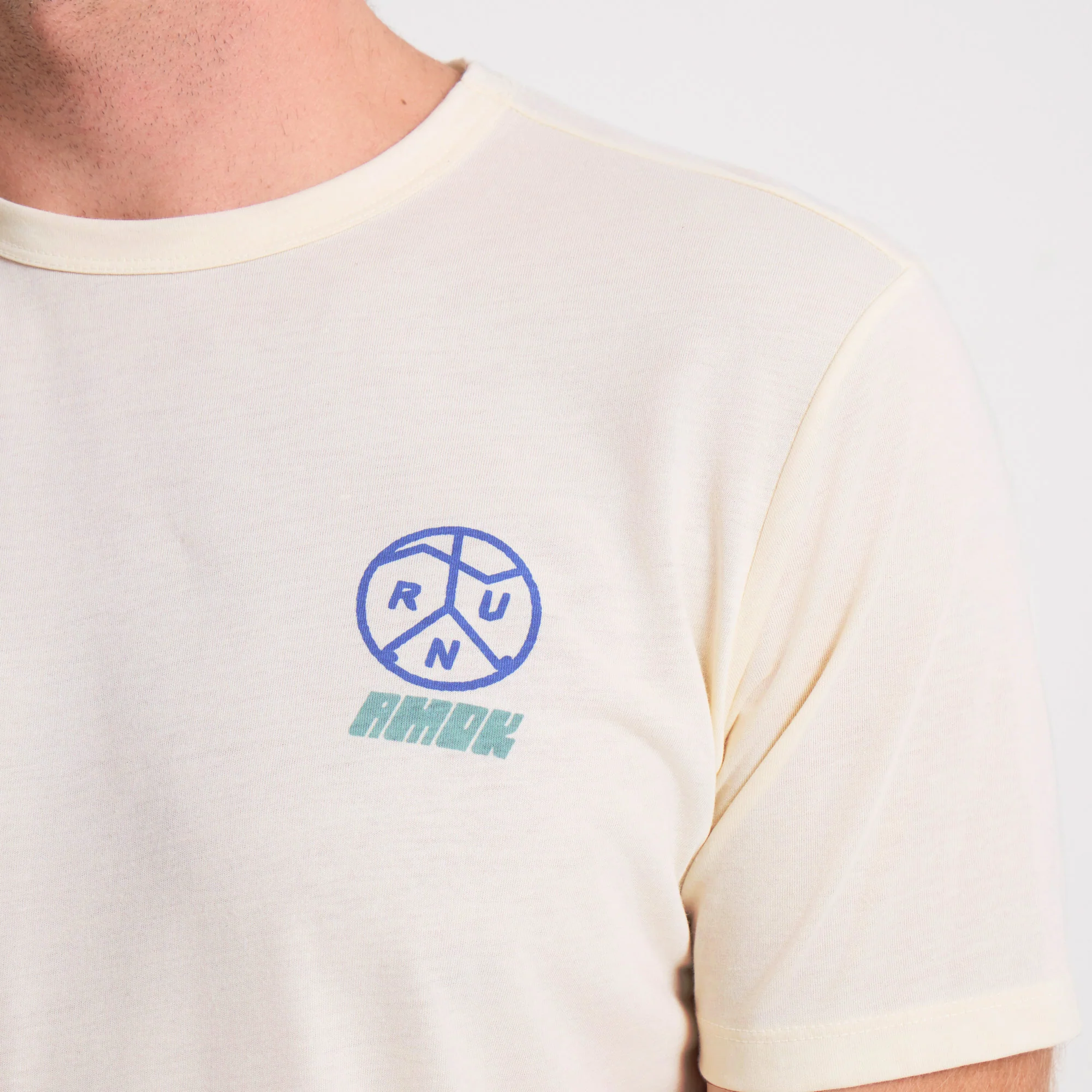 Mathis Active Short Sleeve Tee - Unbleached - Image 6
