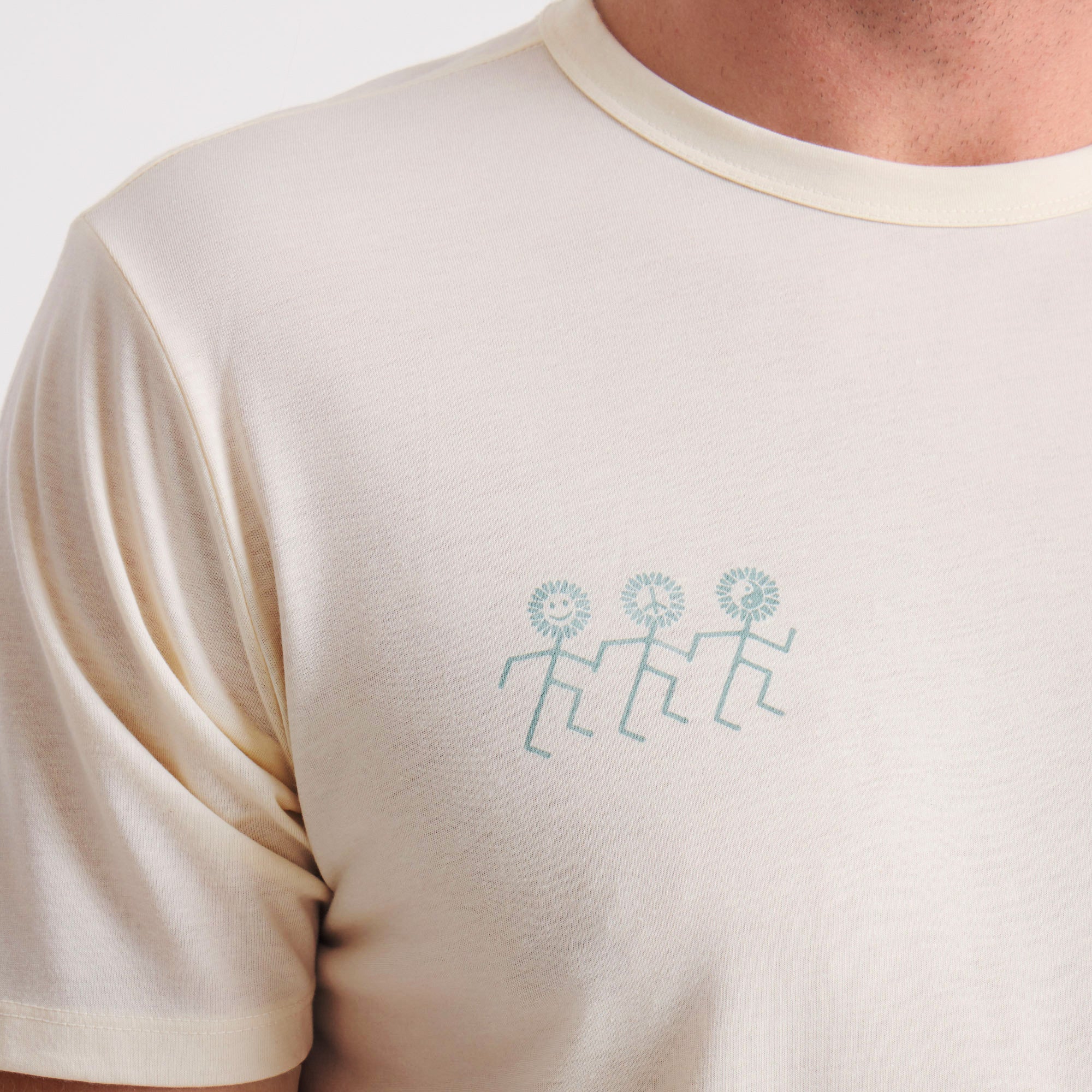Mathis Active Short Sleeve Tee - Unbleached - Image 7