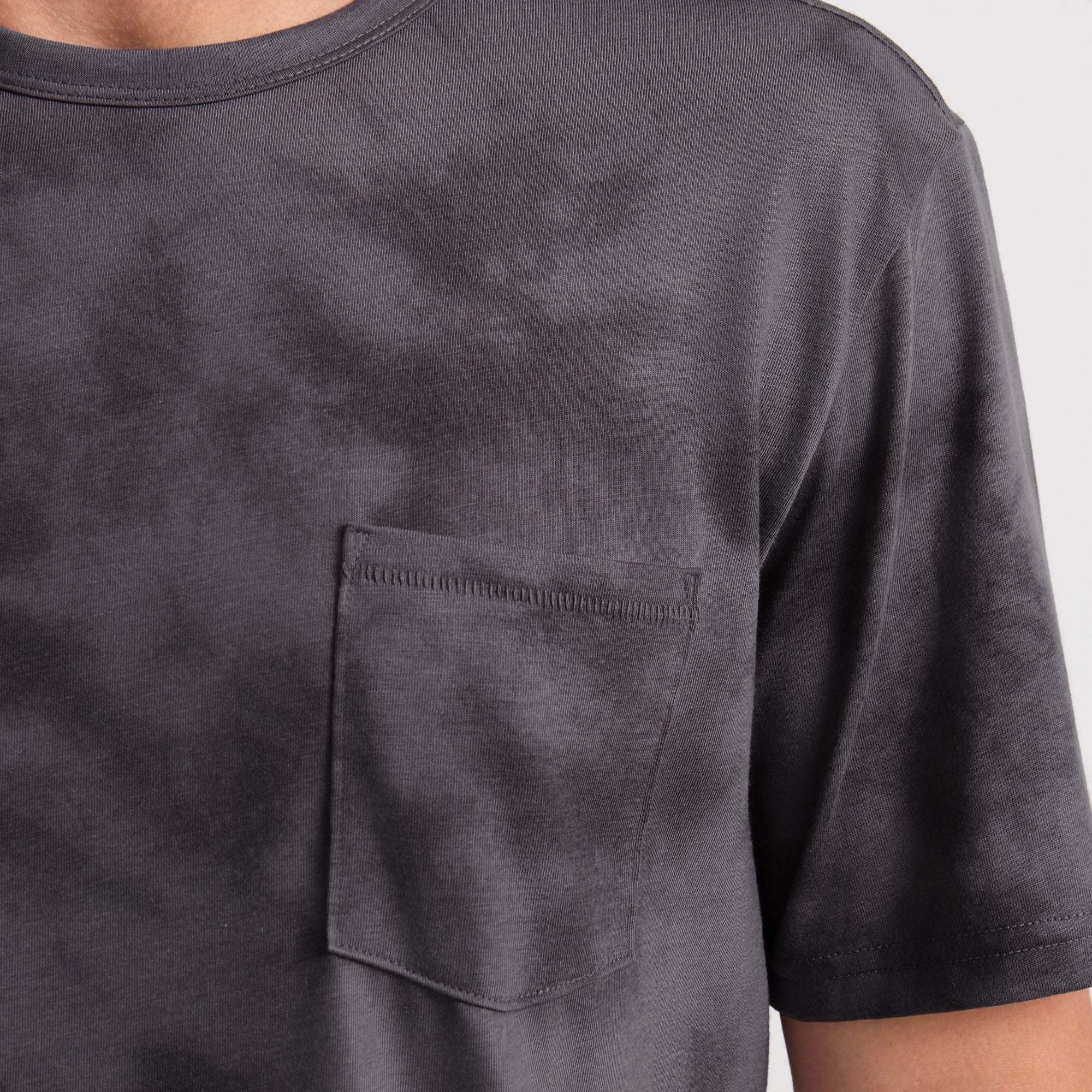 Mathis Active Tie Dye Pocket Short Sleeve Tee - Grey Tie Dye - Image 4