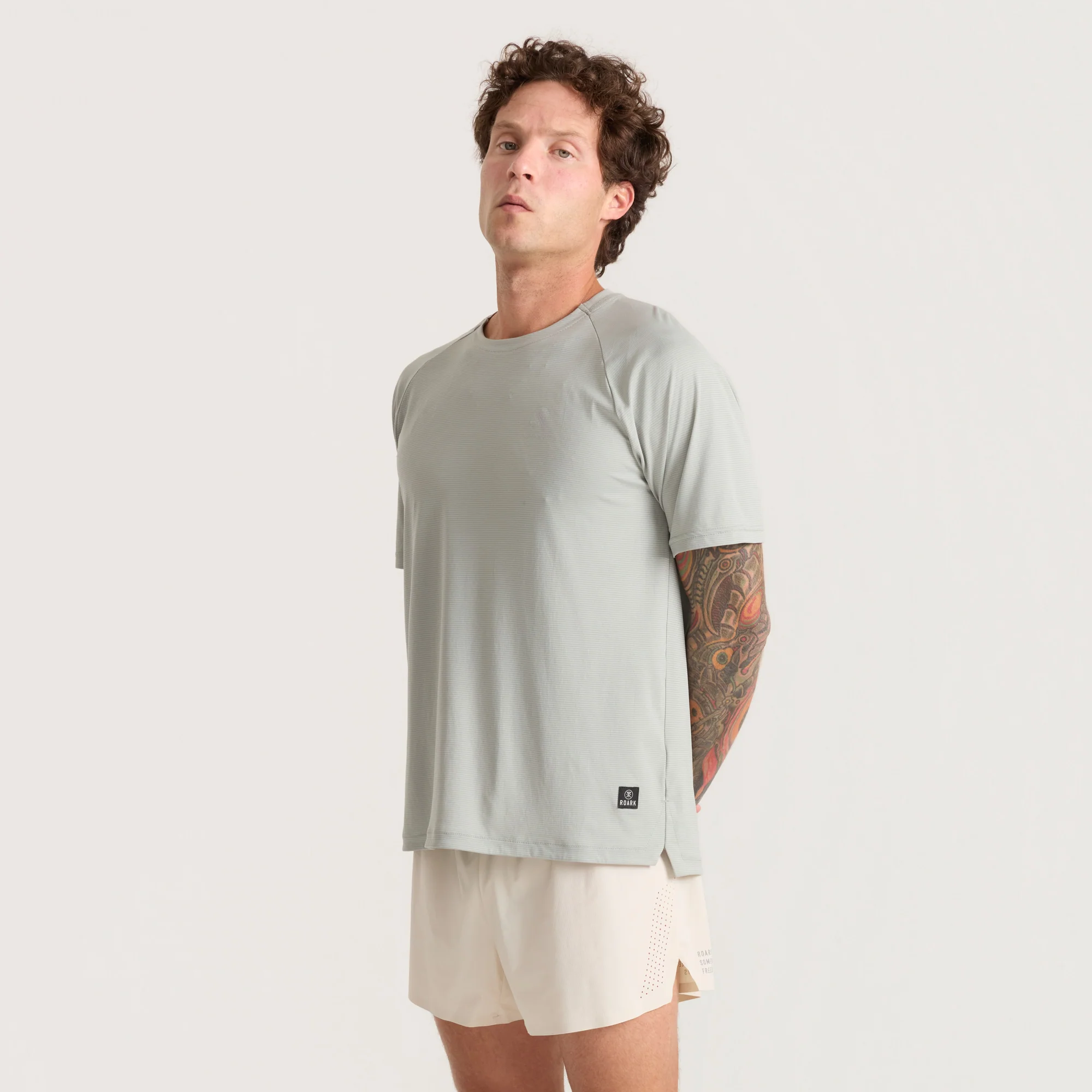 Alta Elite Trail Short Sleeve Tee - Grey - Image 3