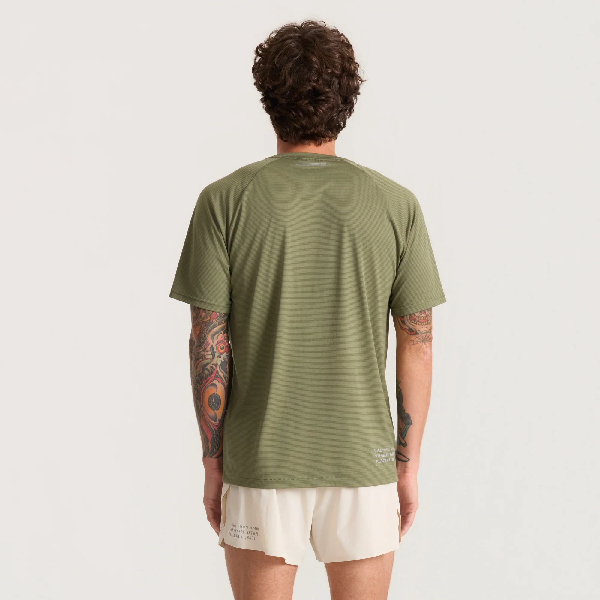 Alta Elite Trail Short Sleeve Tee - Light Military - Image 4
