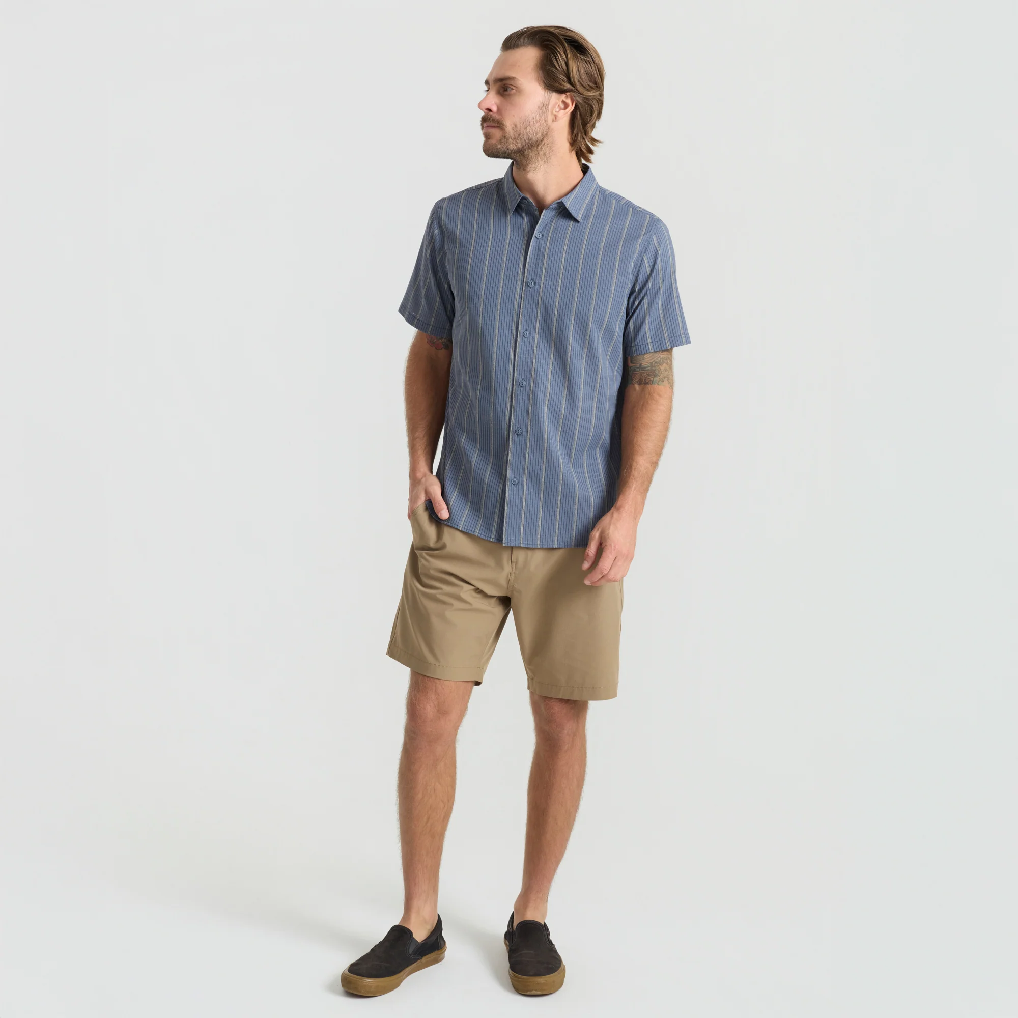 Bless Up Breathable Stretch Shirt - Neptune - Image 6