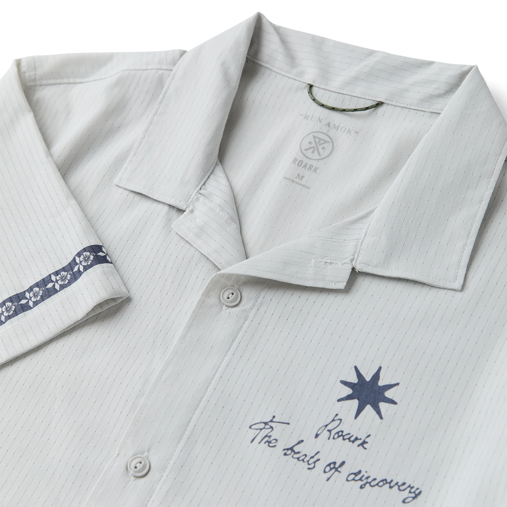 Bless Up Trail Button Up Shirt - Silver - Image 13