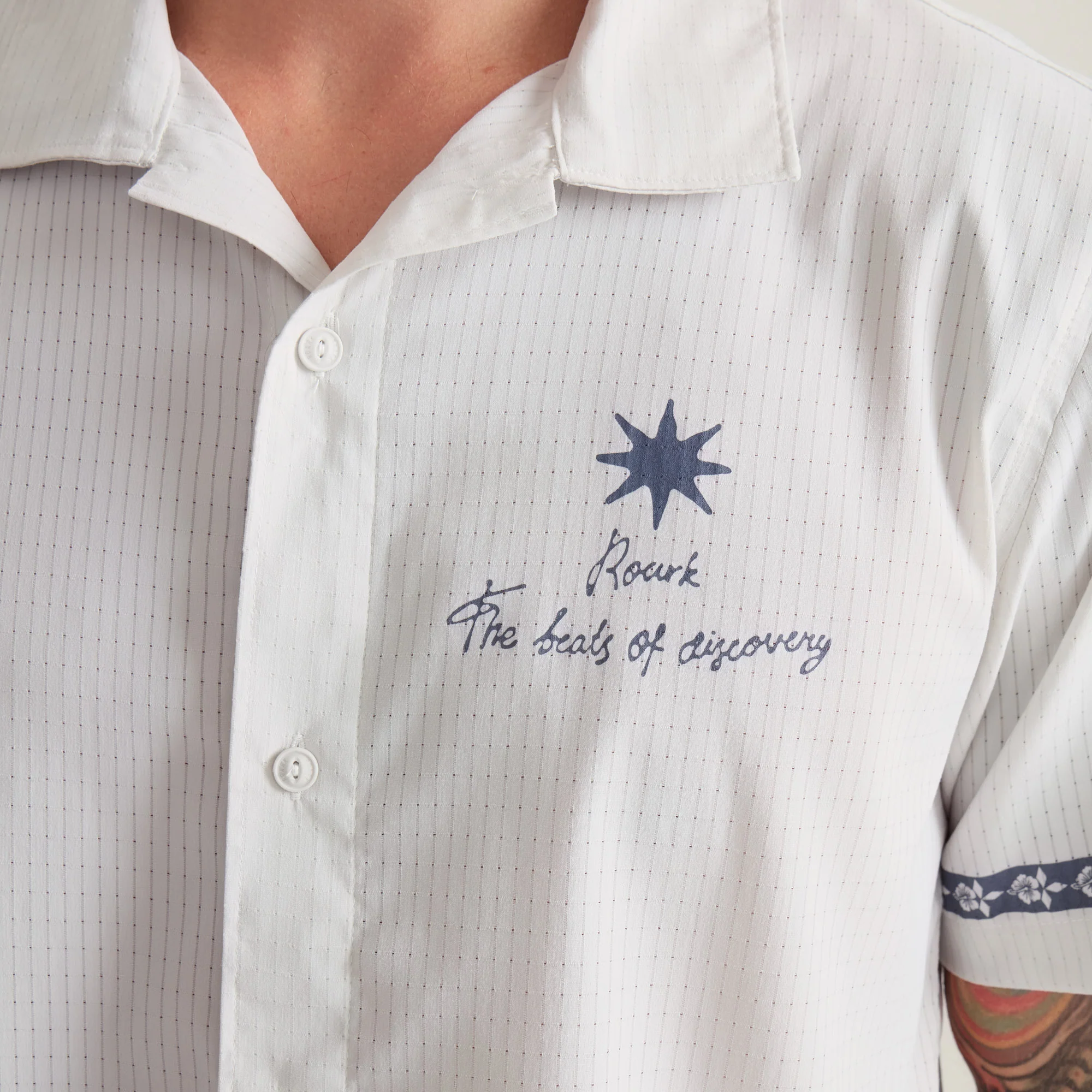 Bless Up Trail Button Up Shirt - Silver - Image 9