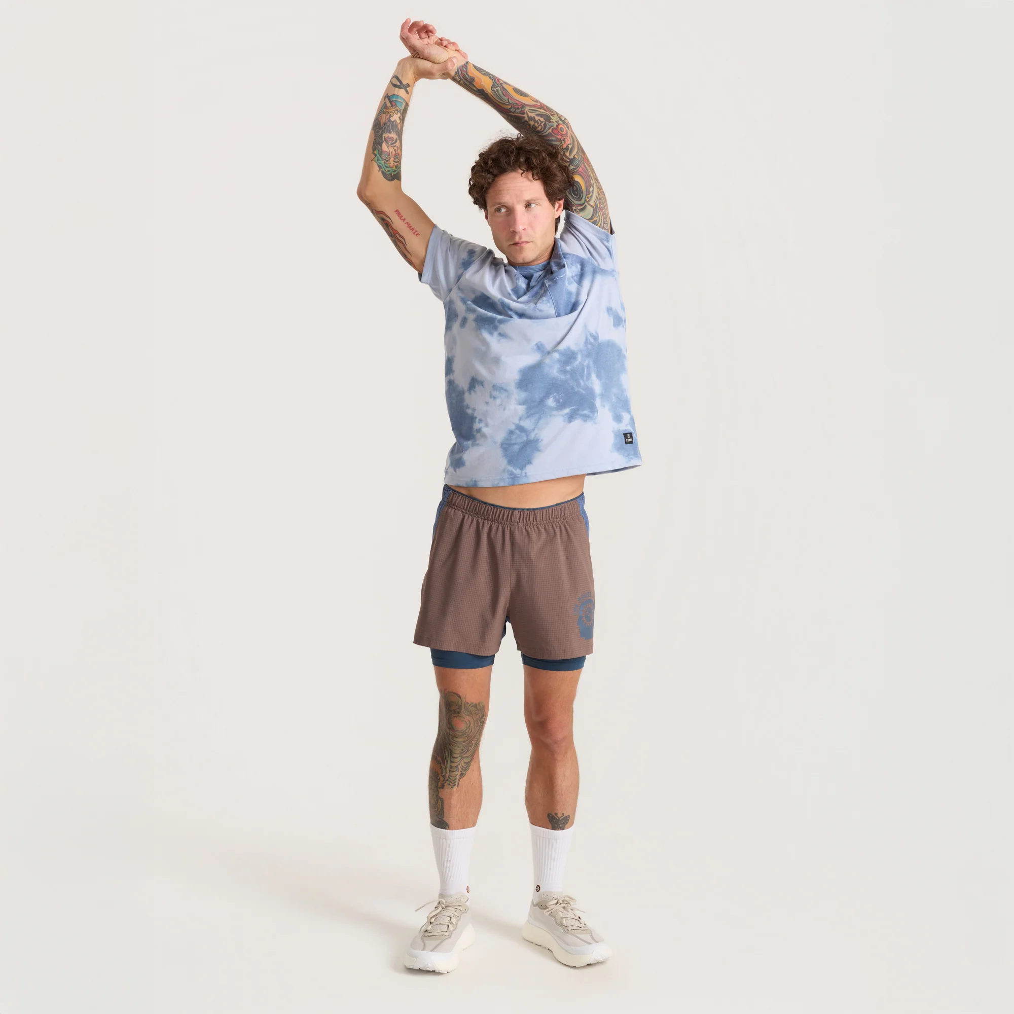 Bommer 3.5" Shorts - Faded Brown - Image 5