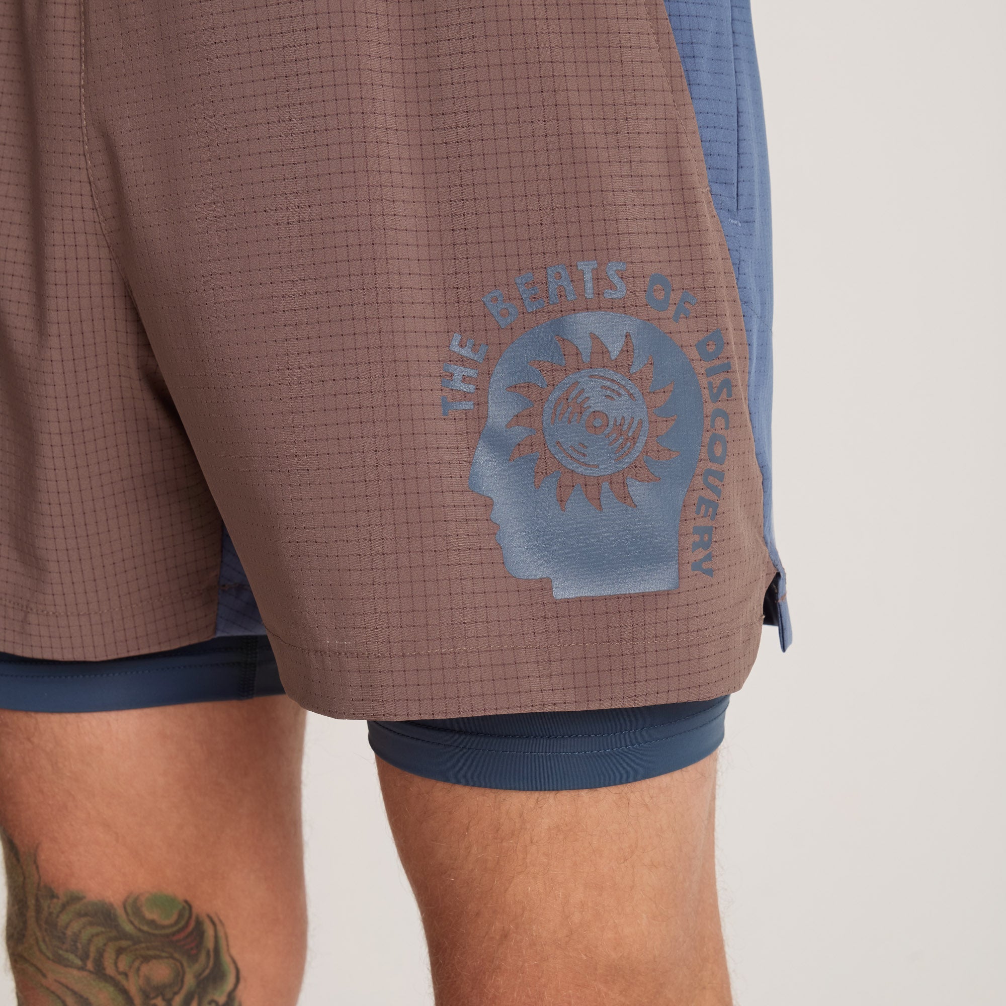 Bommer 3.5" Shorts - Faded Brown - Image 8