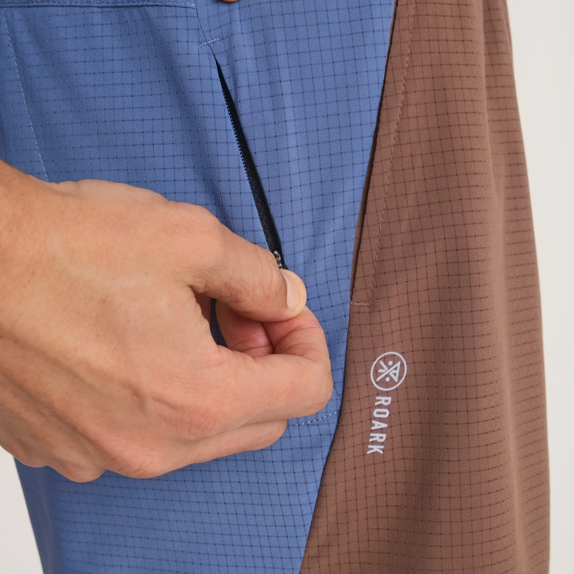 Bommer 3.5" Shorts - Faded Brown - Image 9