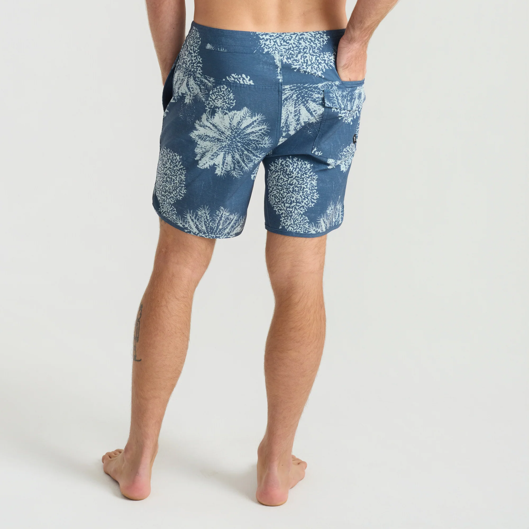 Chiller Scallop Boardshorts - Navy - Image 3