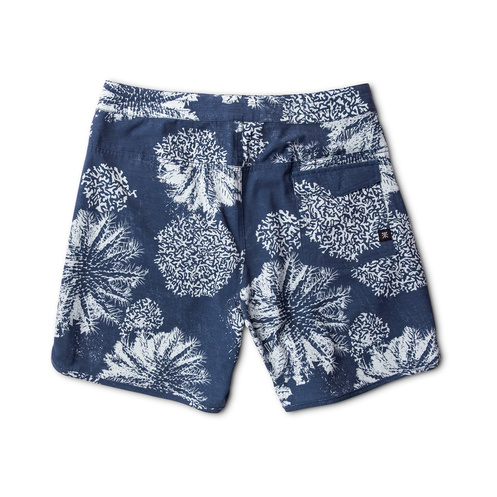 Chiller Scallop Boardshorts - Navy - Image 6