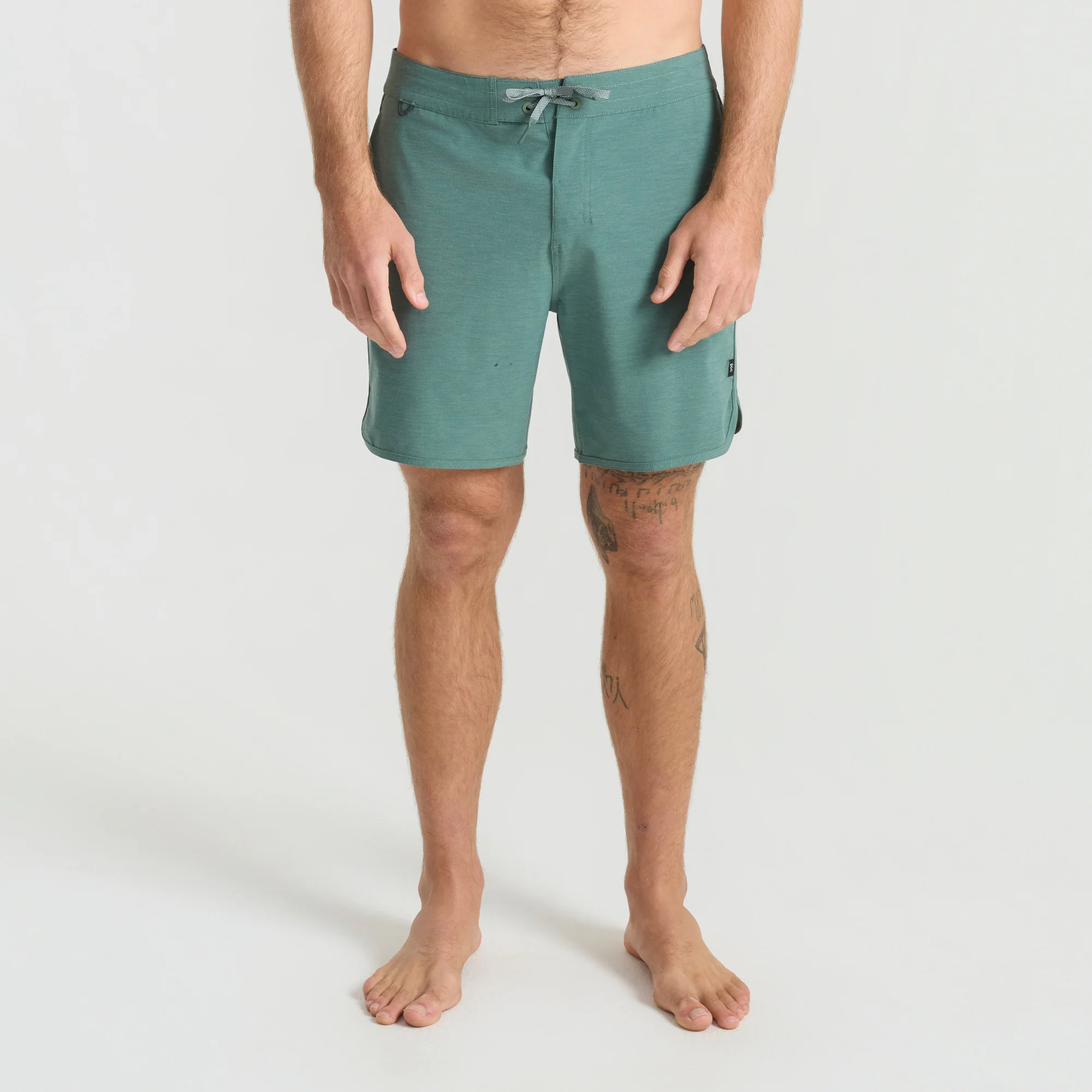 Chiller Scallop Boardshorts - Slate Green - Image 2