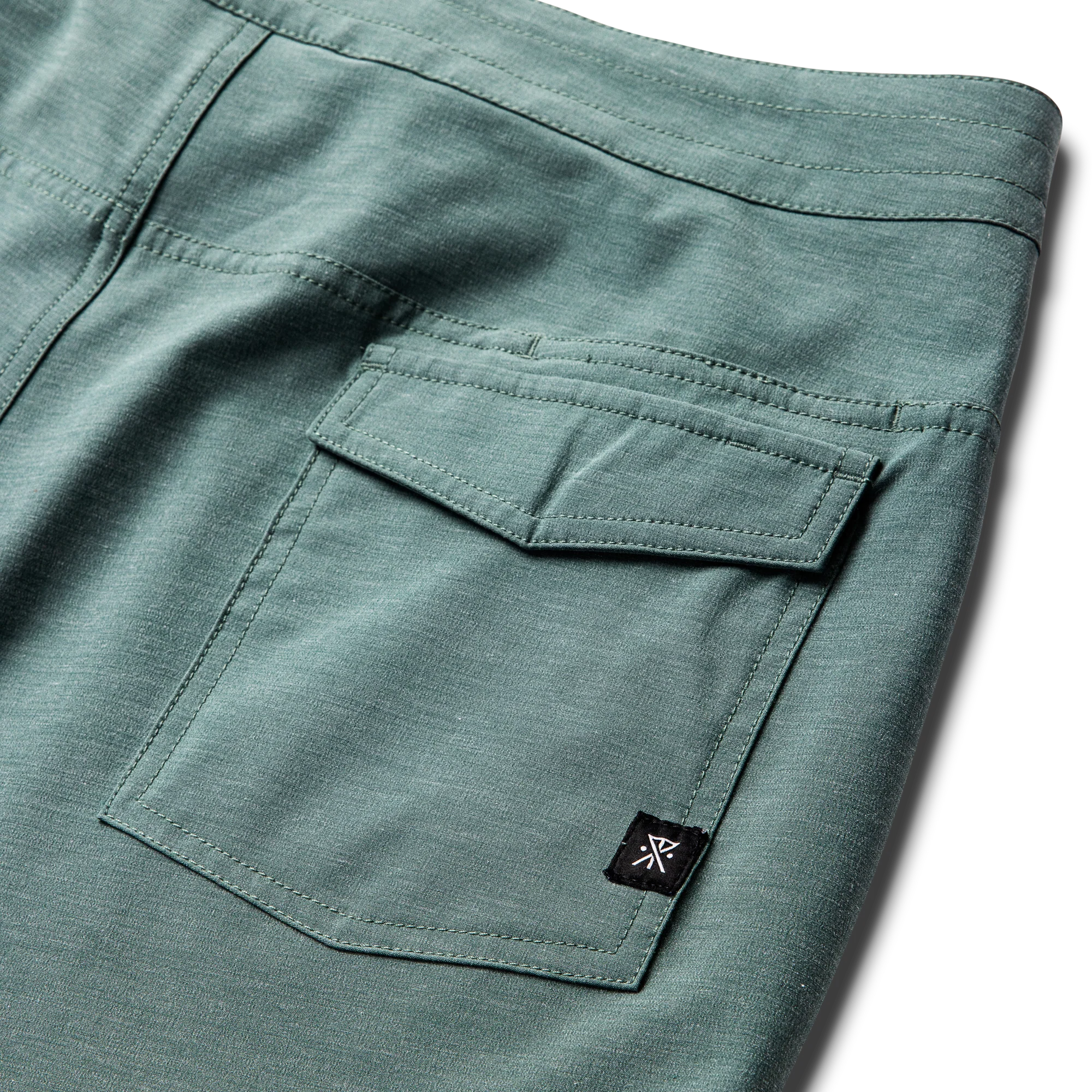 Chiller Scallop Boardshorts - Slate Green - Image 8
