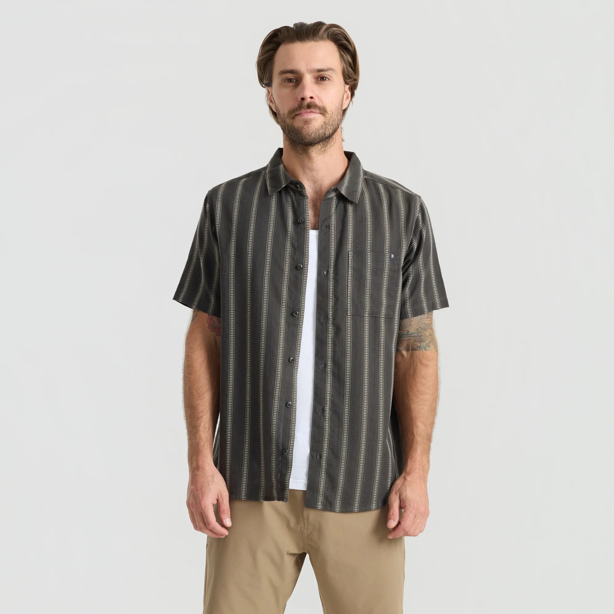 Crosswinds Button Up Shirt - Onyx - Image 4