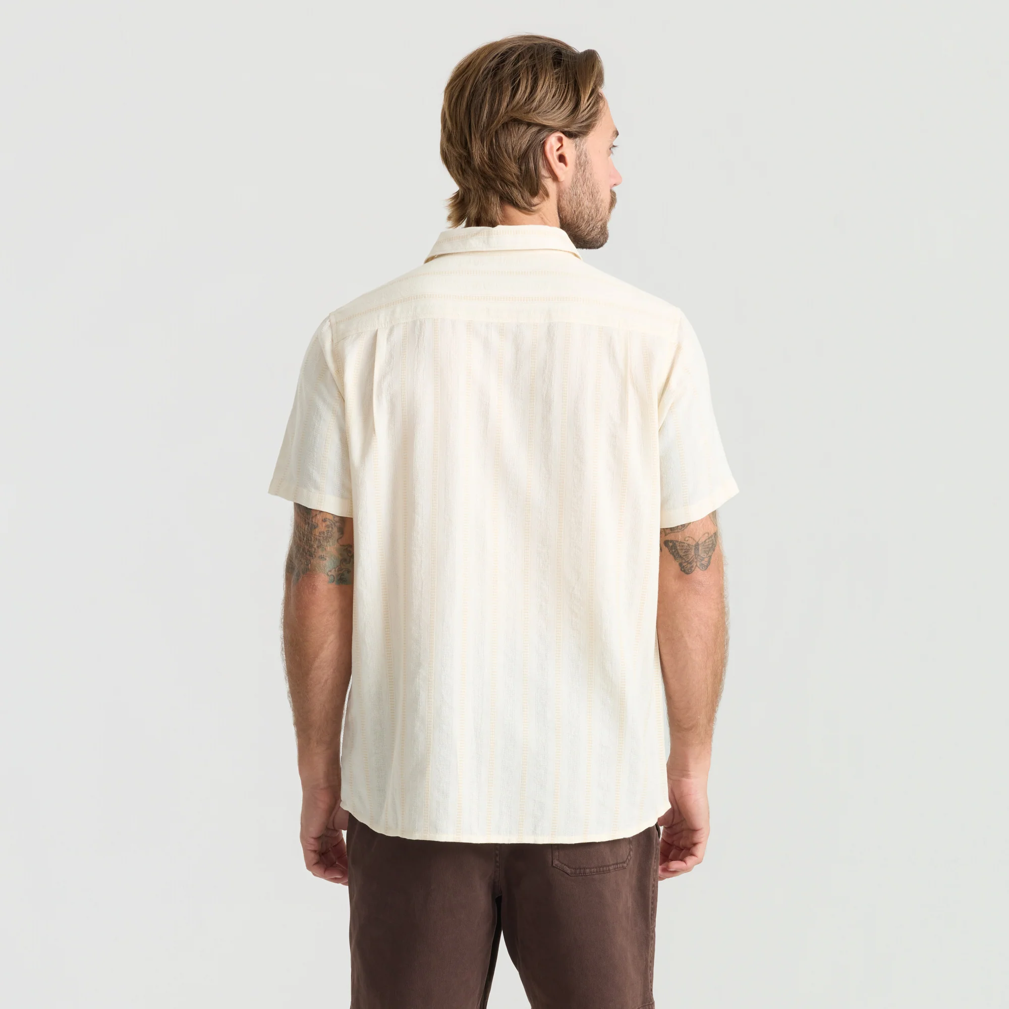 Crosswinds Button Up Shirt - Unbleached - Image 5