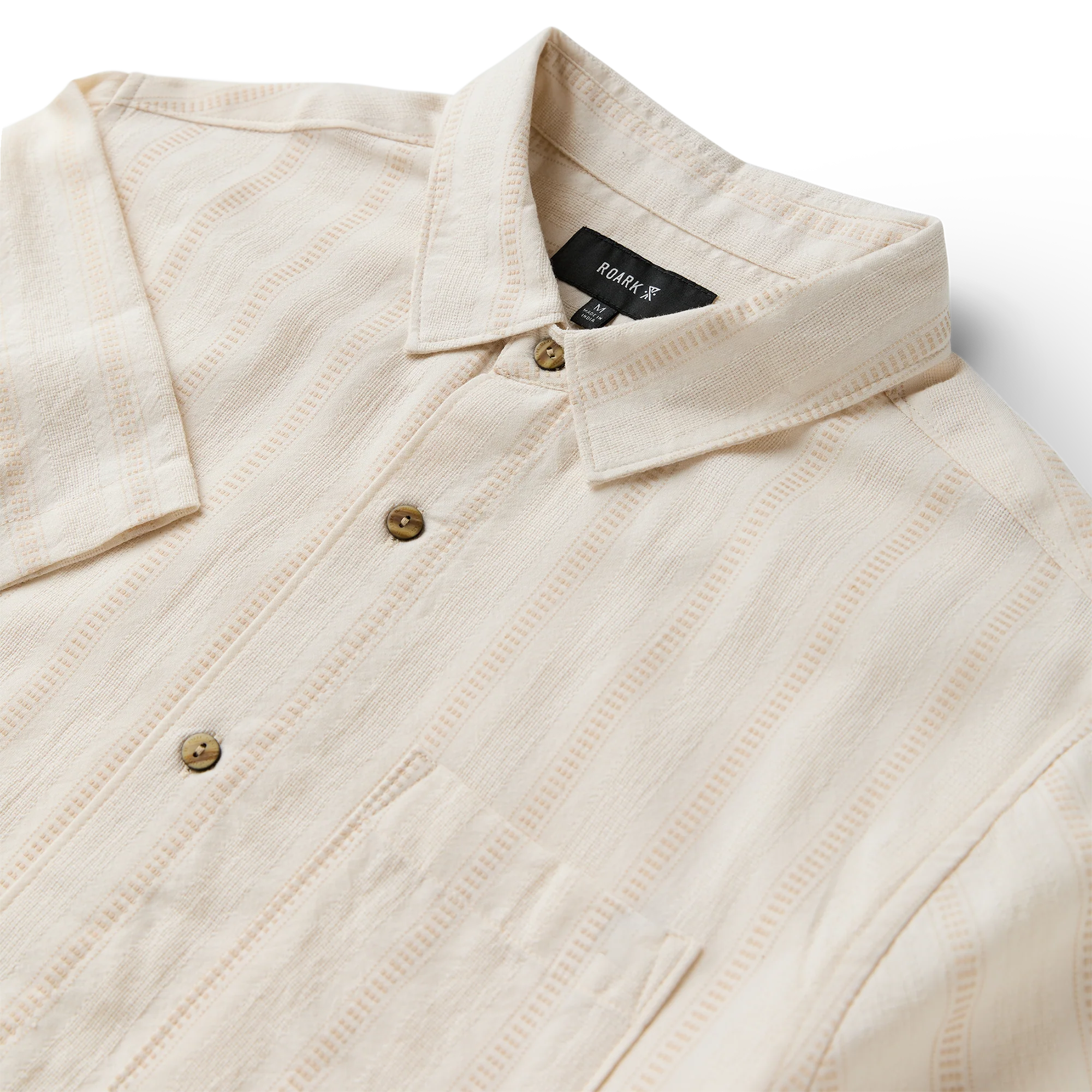 Crosswinds Button Up Shirt - Unbleached - Image 9