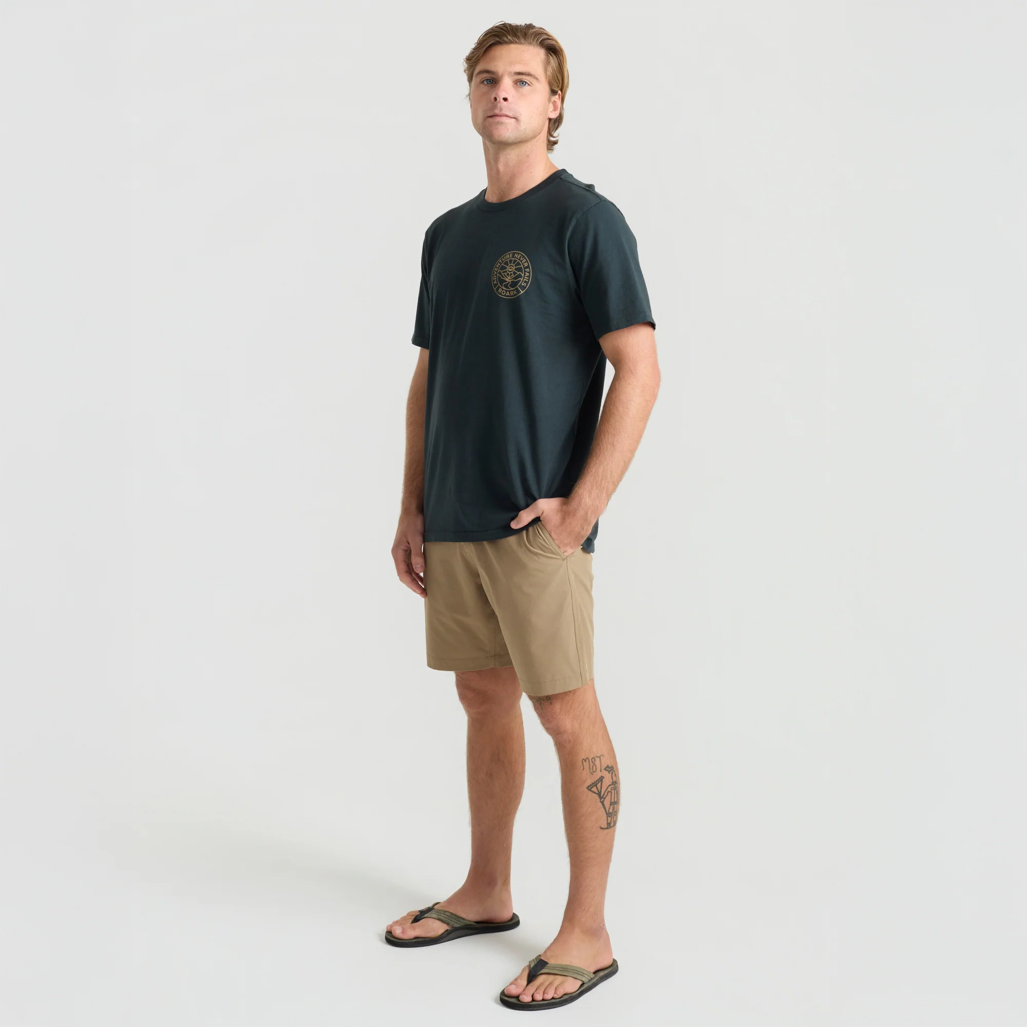 Division Premium Tee - Washed Black - Image 4