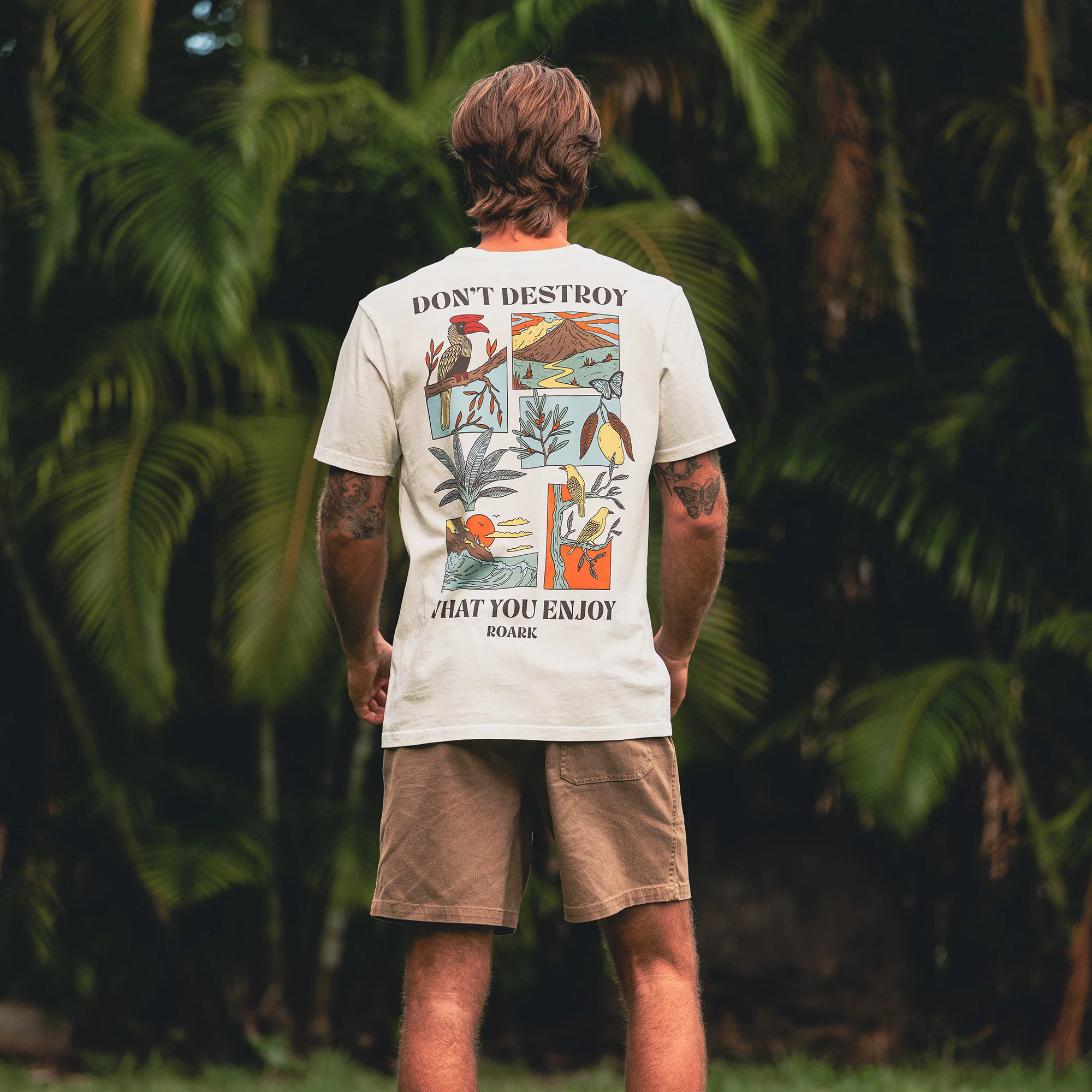 Enjoy Premium Tee - Off White - Image 3