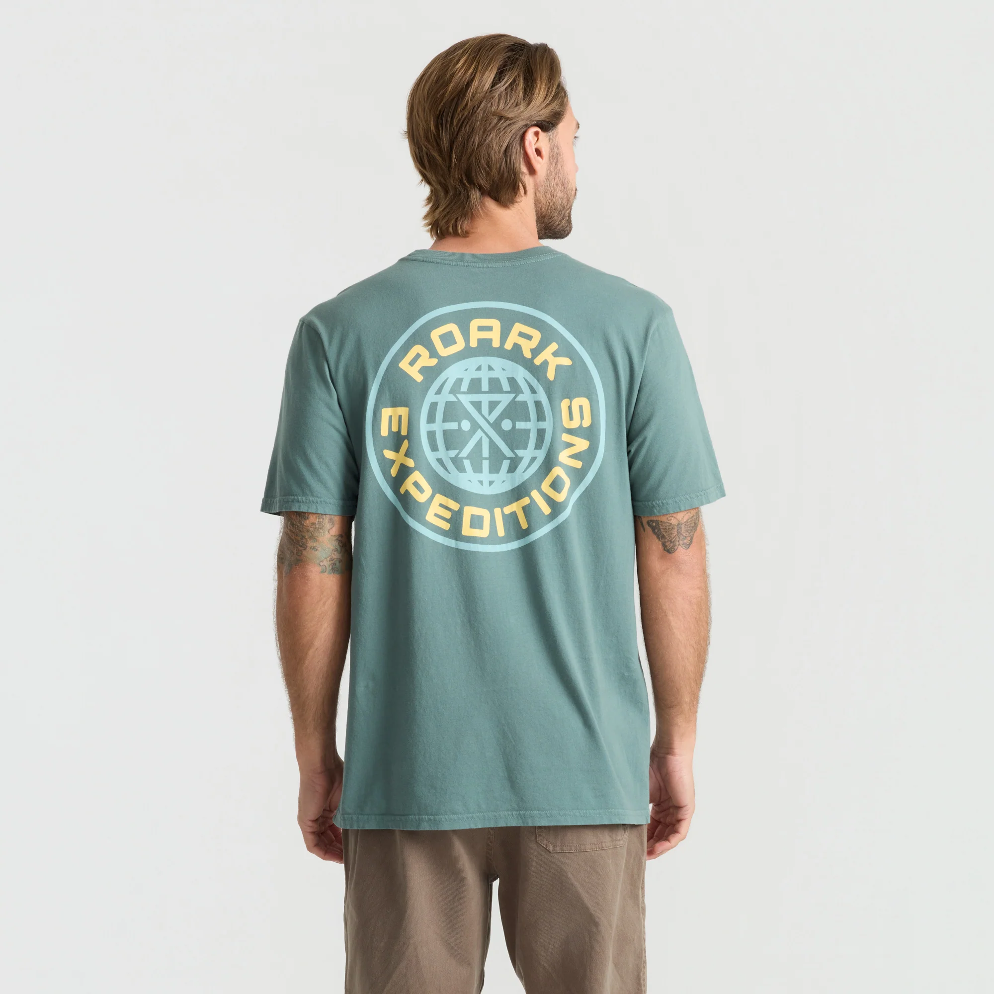 Goin Global Premium Tee - Slate Green - Image 3