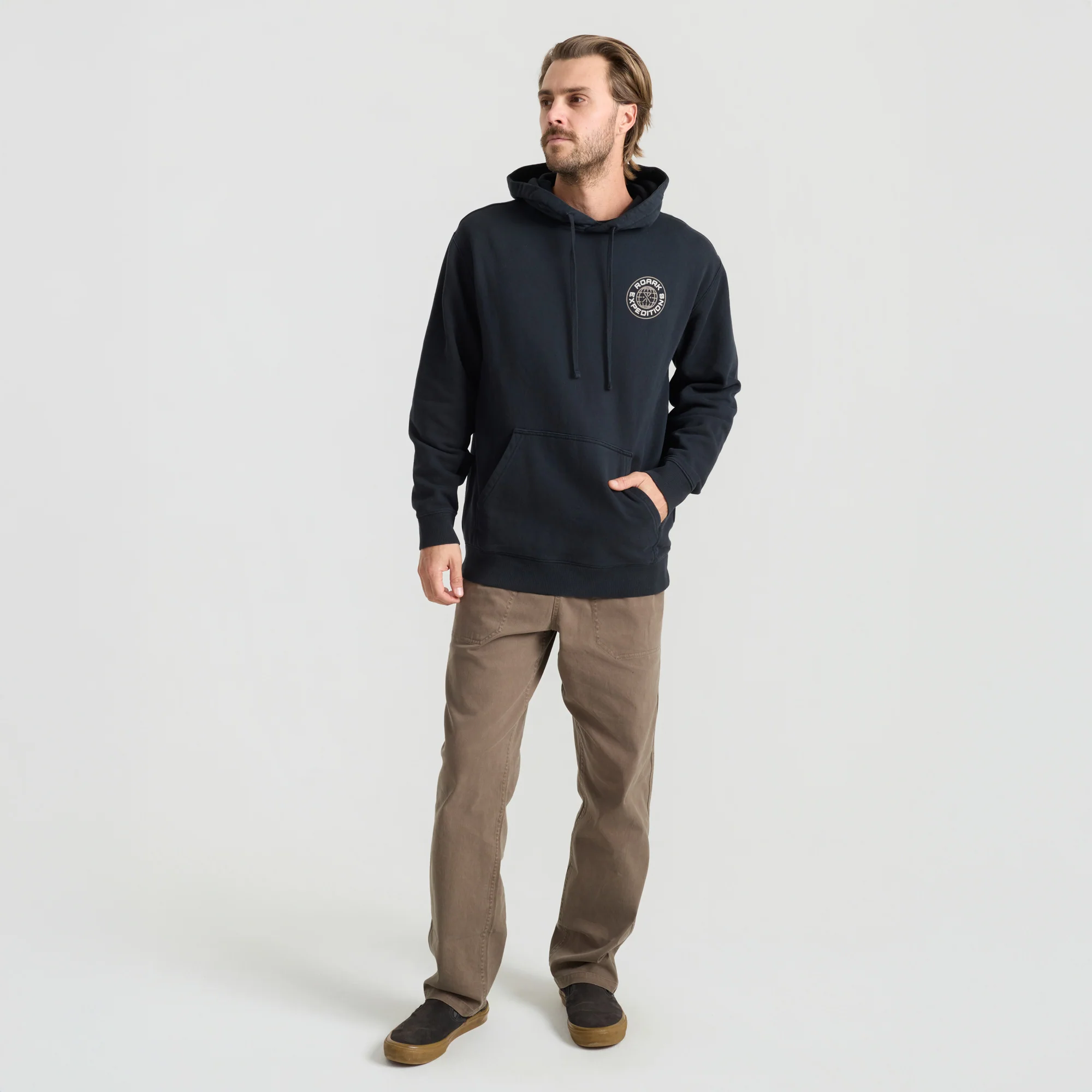 Going Global Hoodie  - Black - Image 3