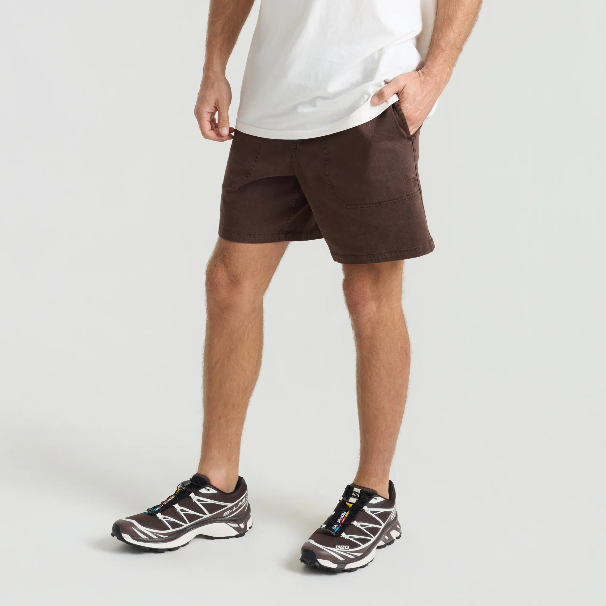 Made To Fade Shorts - Washed Cocoa Bean - Image 2