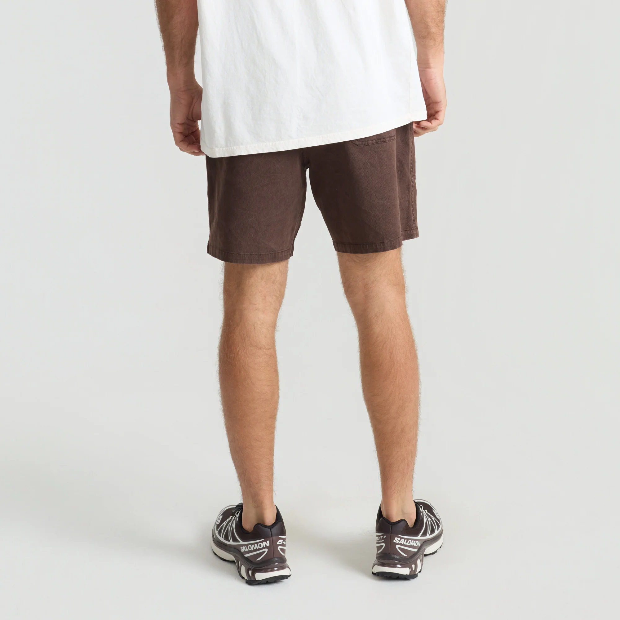 Made To Fade Shorts - Washed Cocoa Bean - Image 3