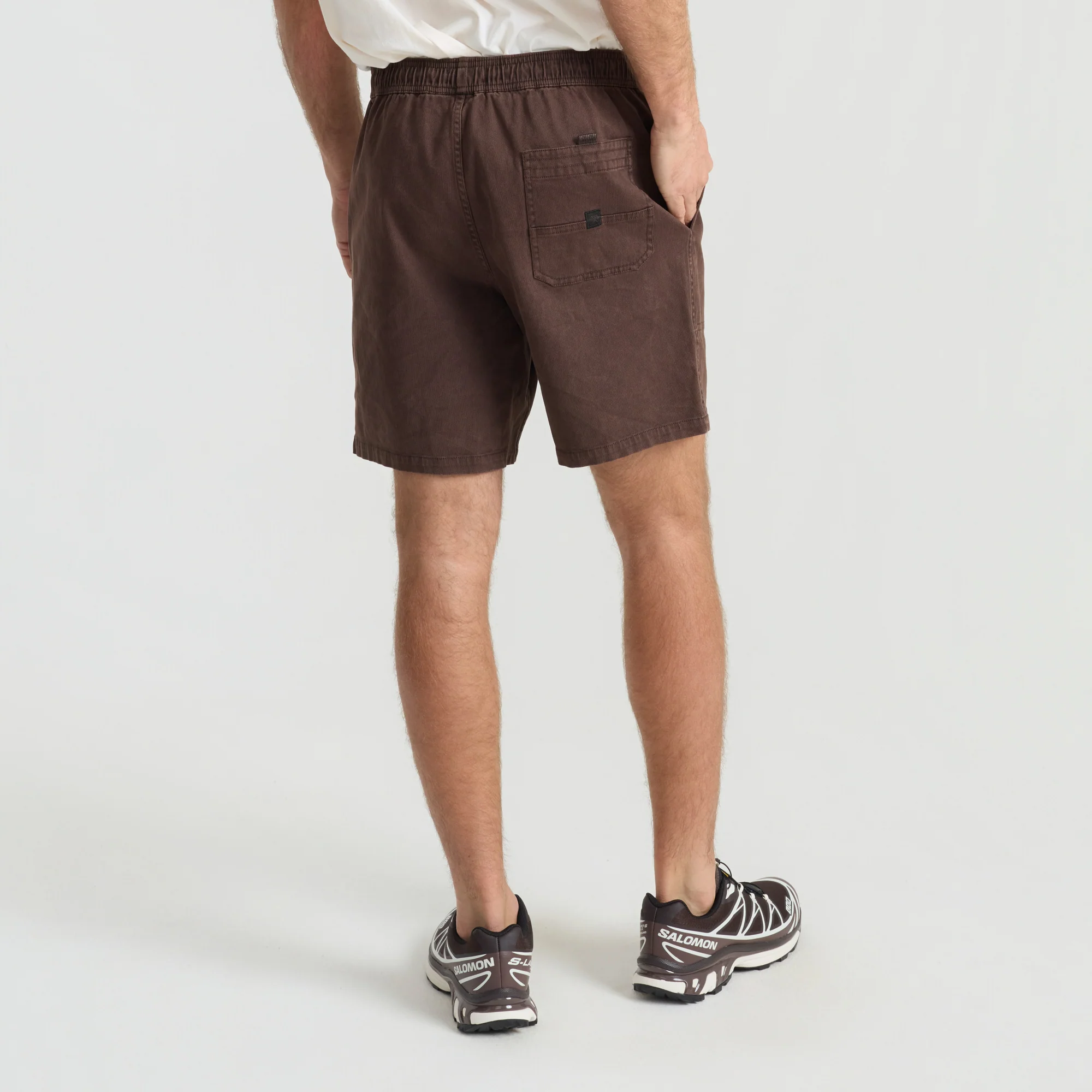 Made To Fade Shorts - Washed Cocoa Bean - Image 4
