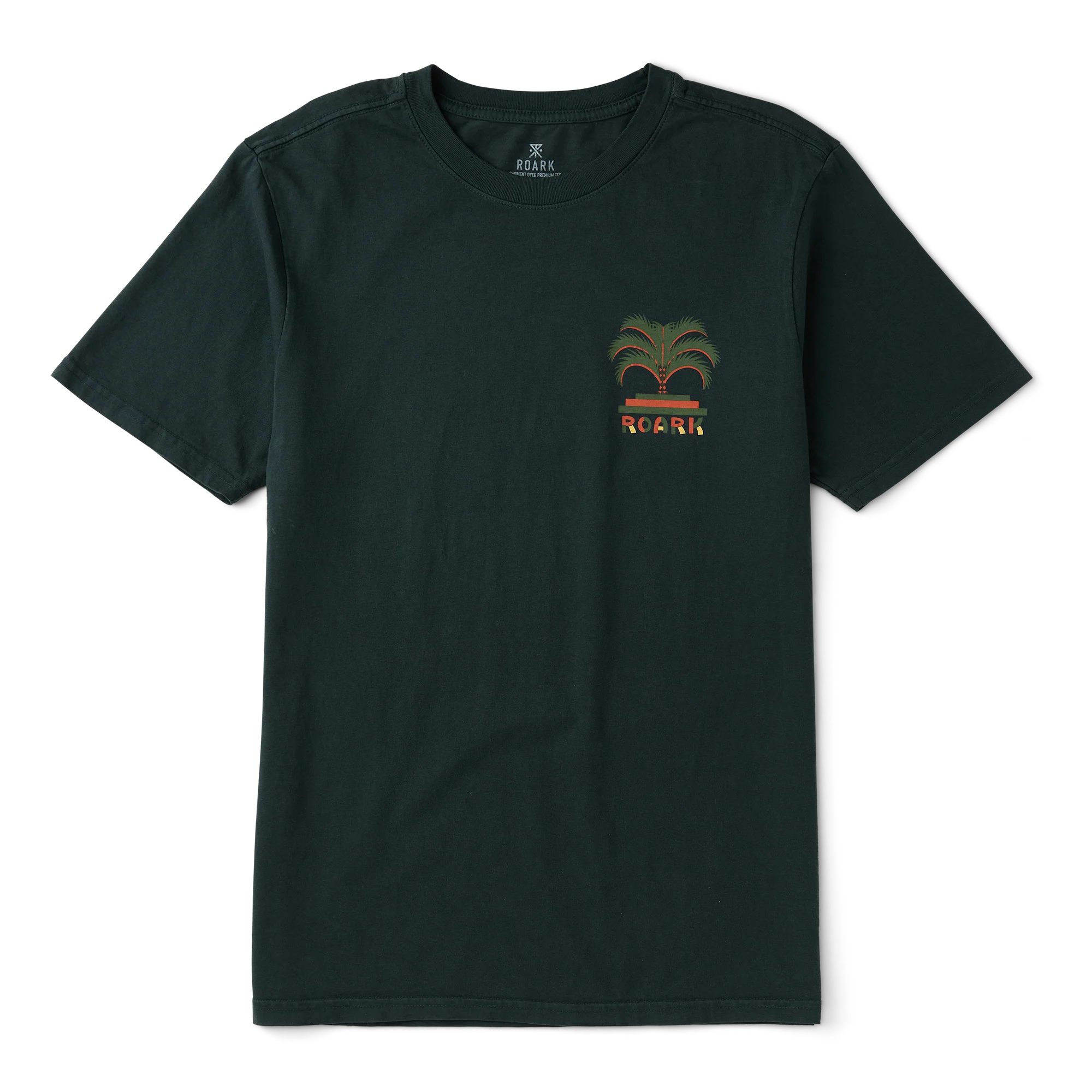 Moto Palm Premium Tee - Washed Black - Image 5