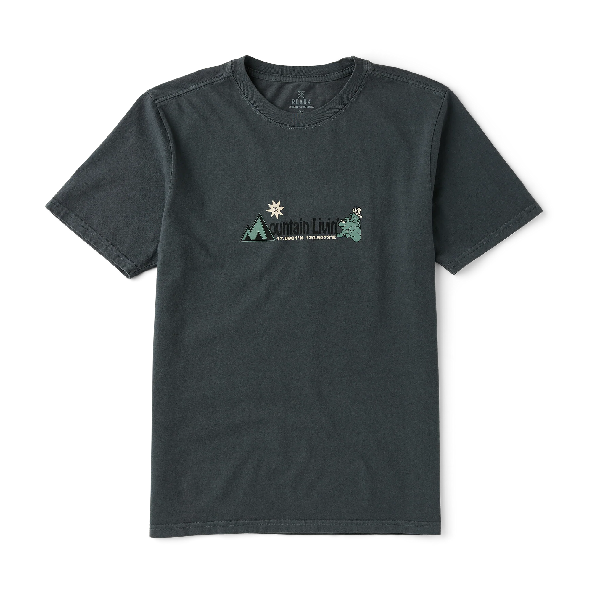 Mountain Livin Premium Tee - Charcoal - Image 7