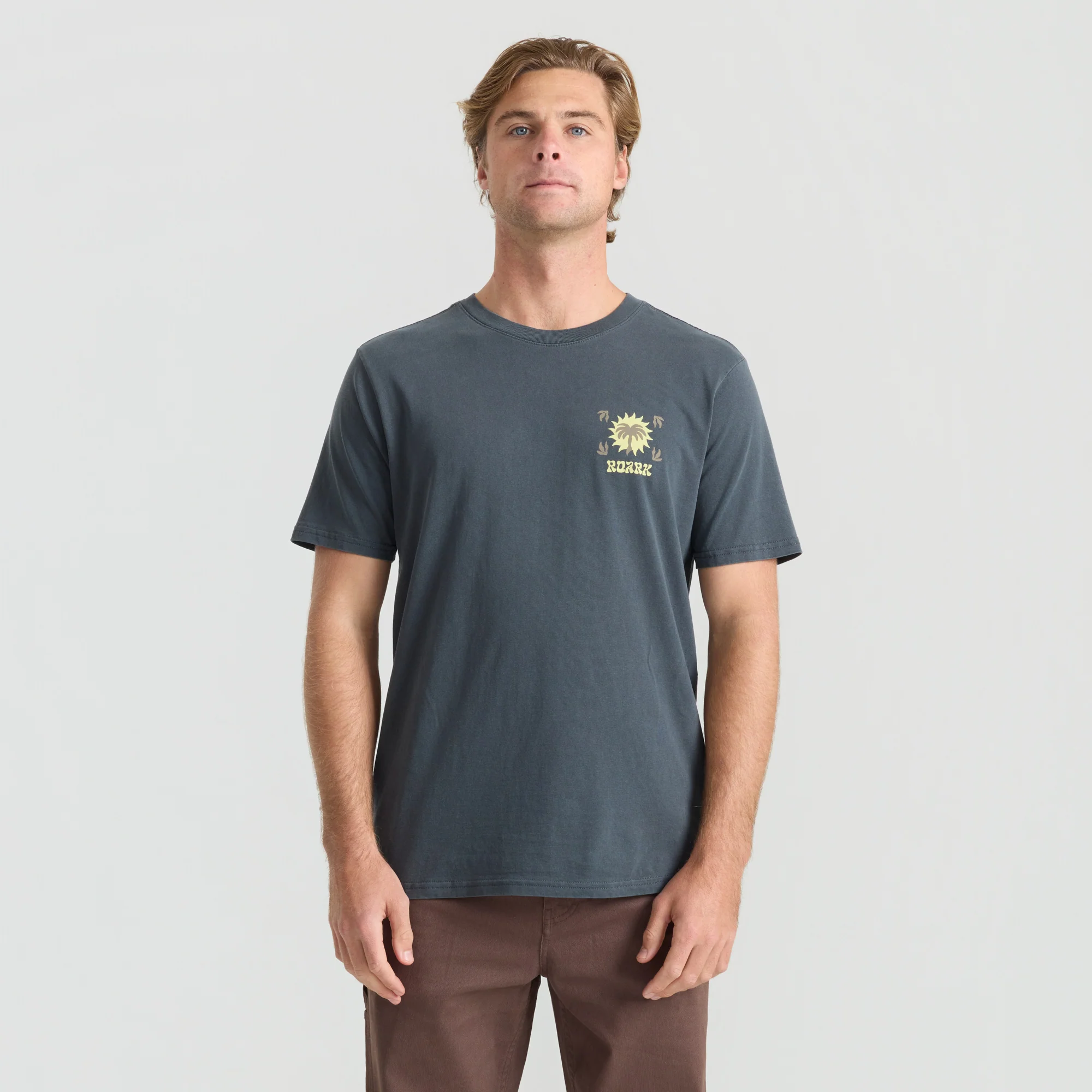 Palm Premium Tee - Charcoal - Image 3