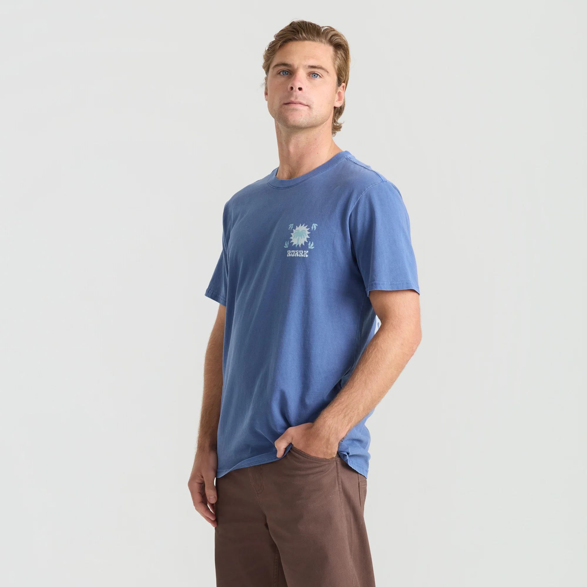 Palm Premium Tee - Neptune - Image 5