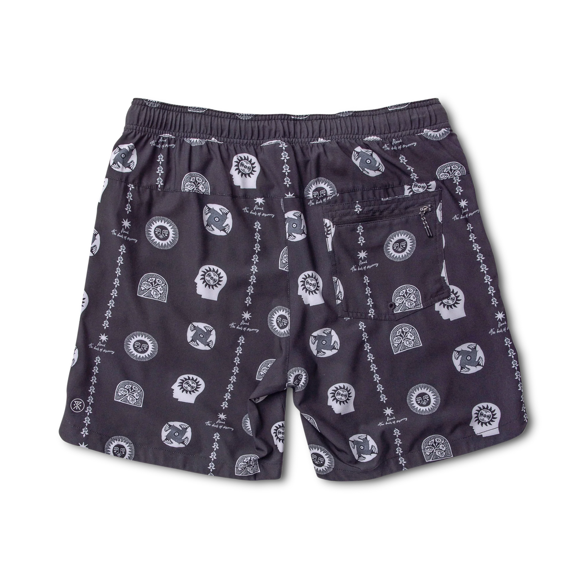 Serrano 7" Active Stretch Shorts - Black Print - Image 10