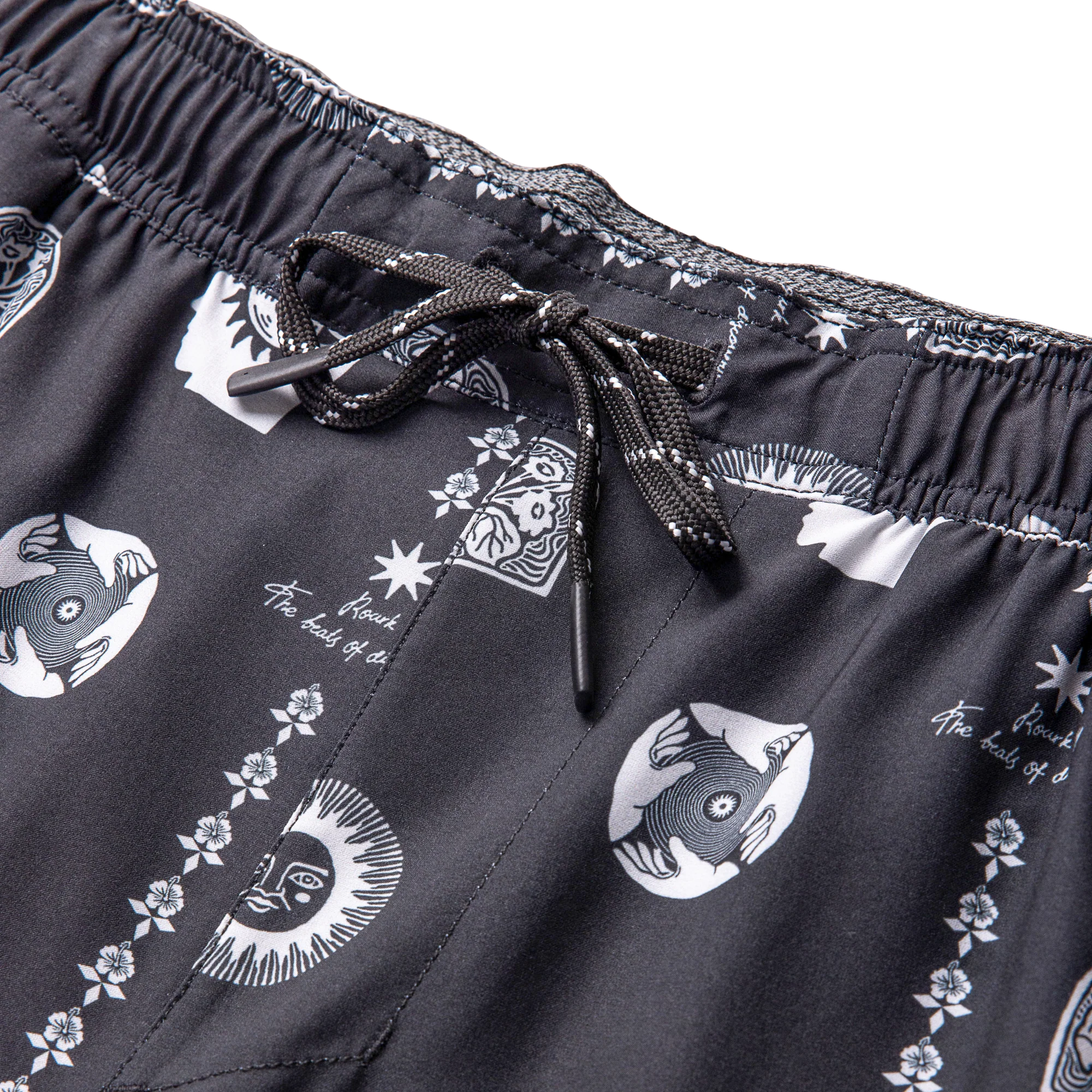 Serrano 7" Active Stretch Shorts - Black Print - Image 11