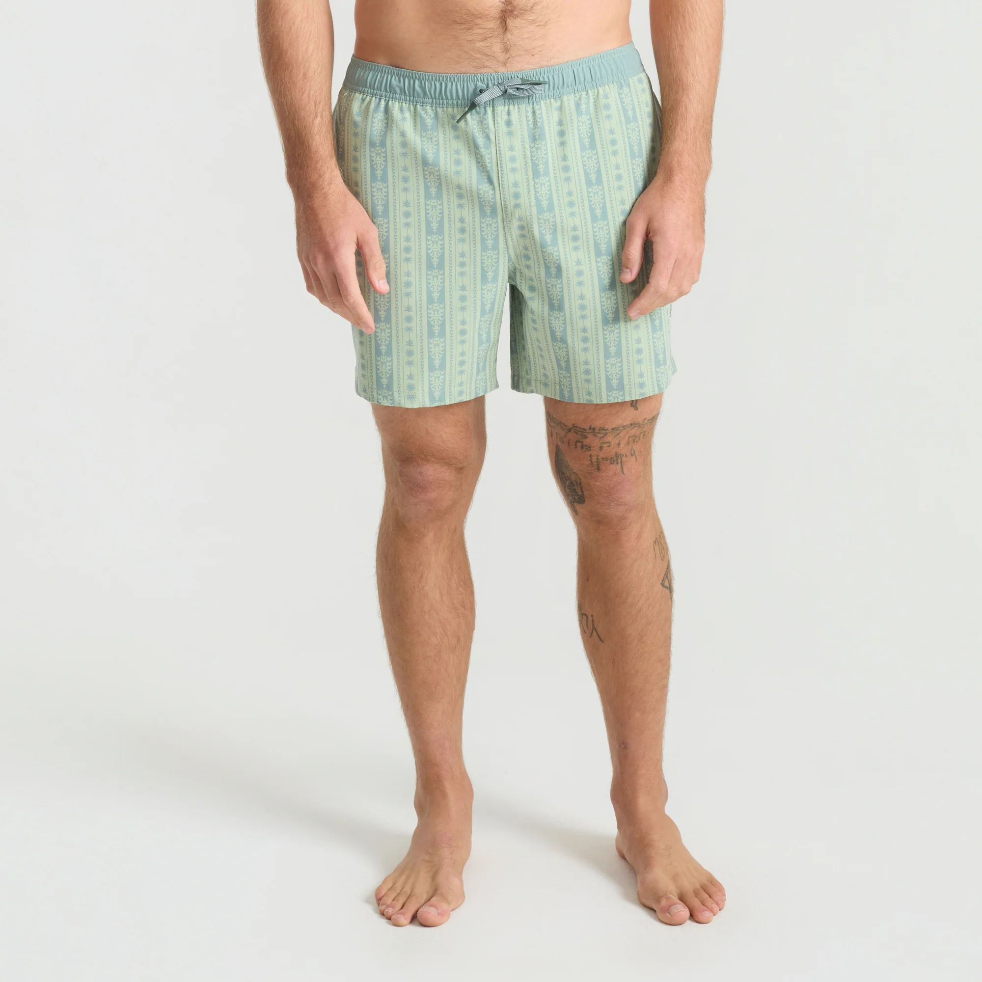 Shorey Boardshorts - Stripe Sea Foam - Image 2