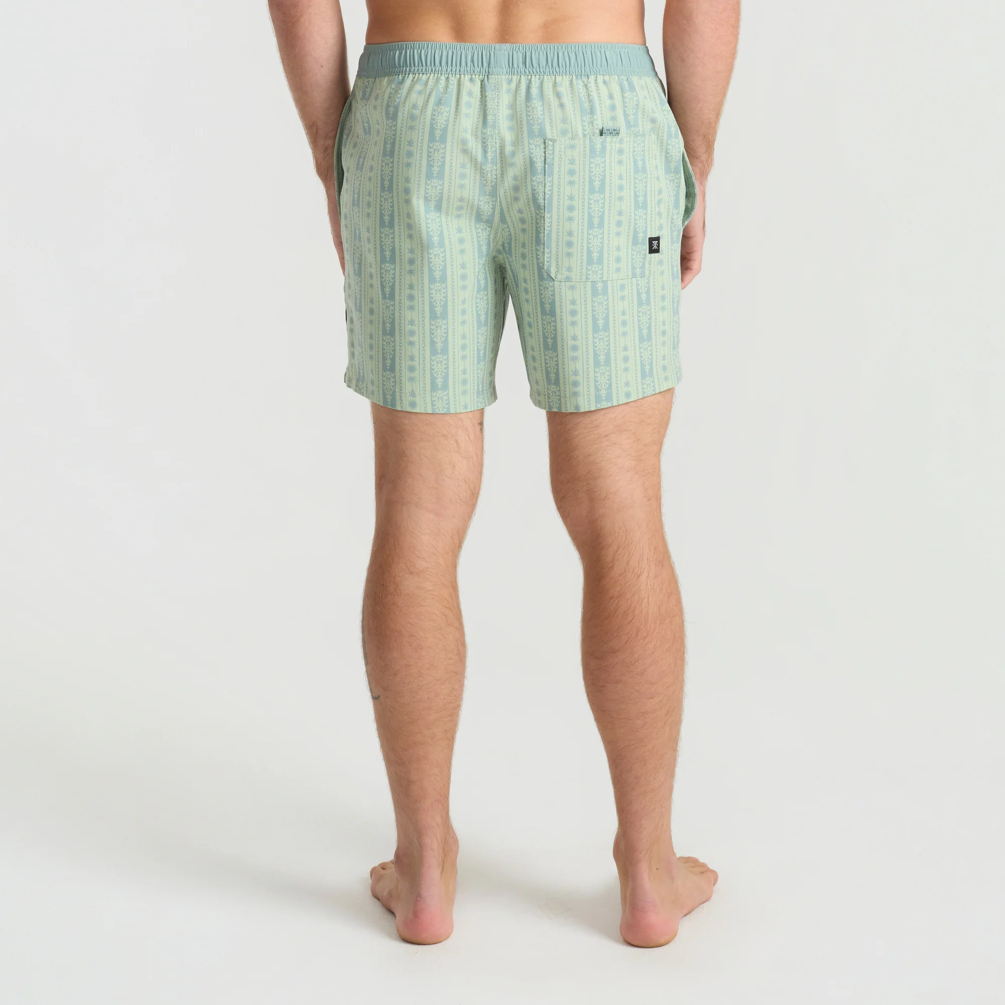 Shorey Boardshorts - Stripe Sea Foam - Image 3