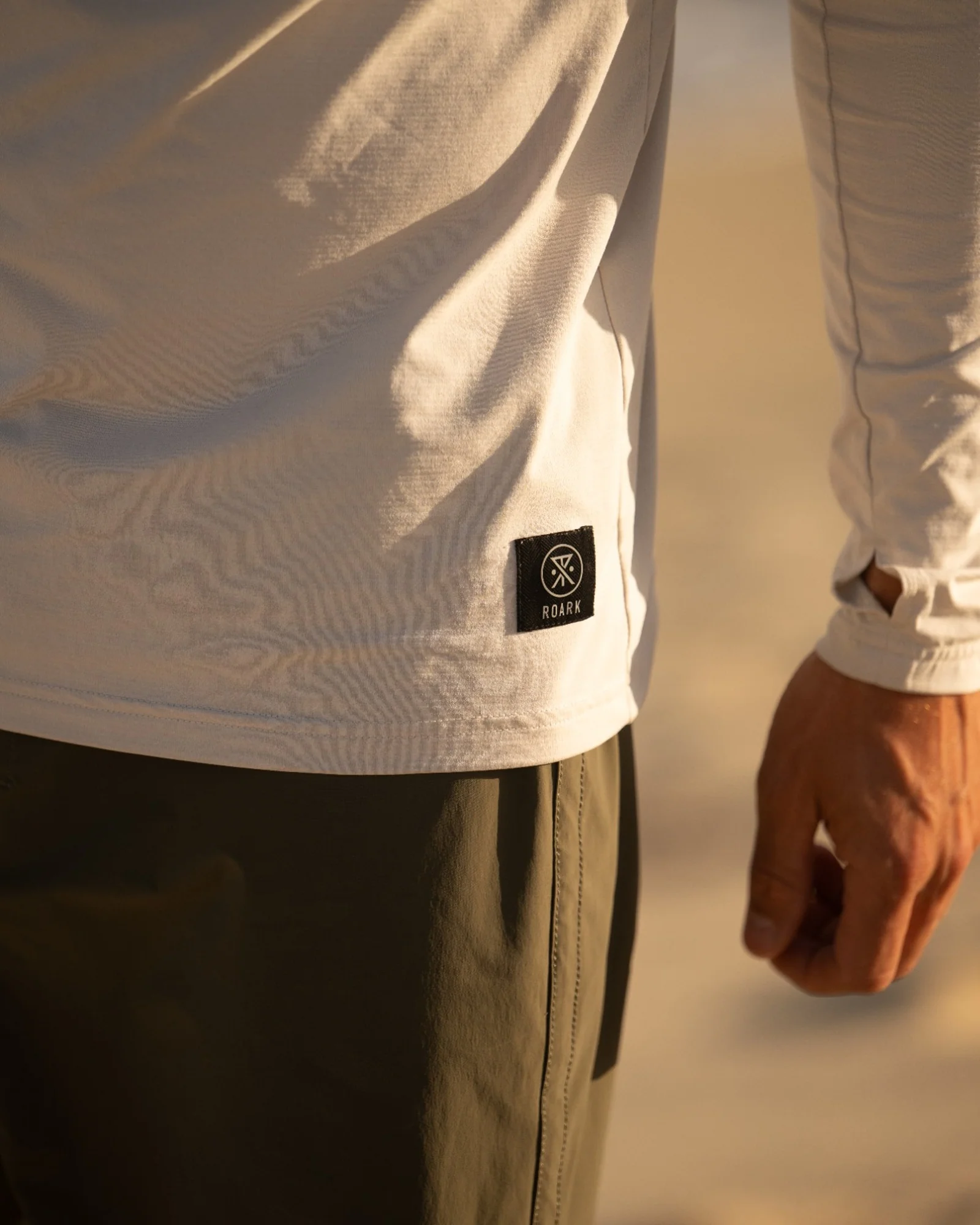 Venture UPF Hoodie - Off White - Image 5