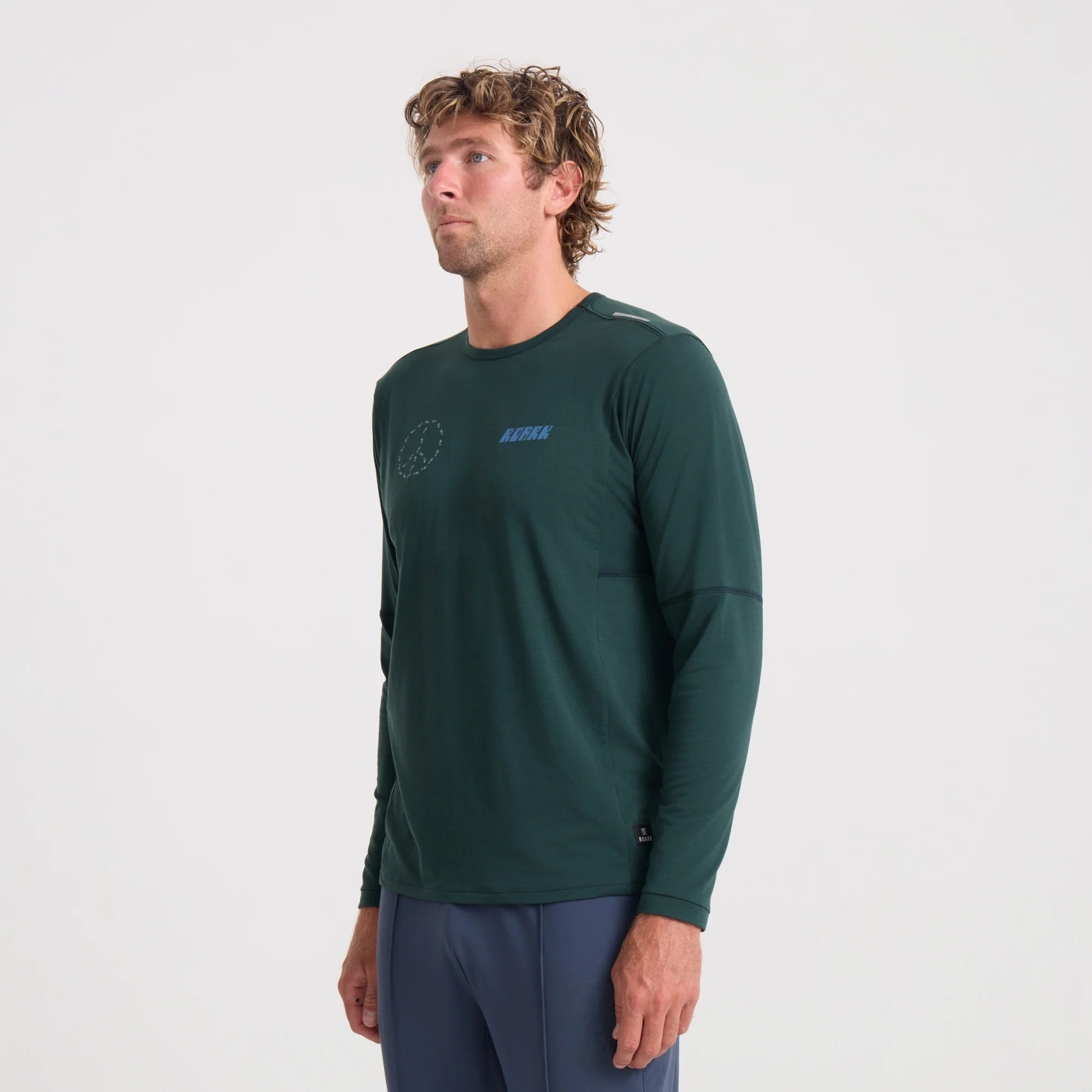 Millcreek Merino Active Long Sleeve Tee - Dark Forest - Image 3