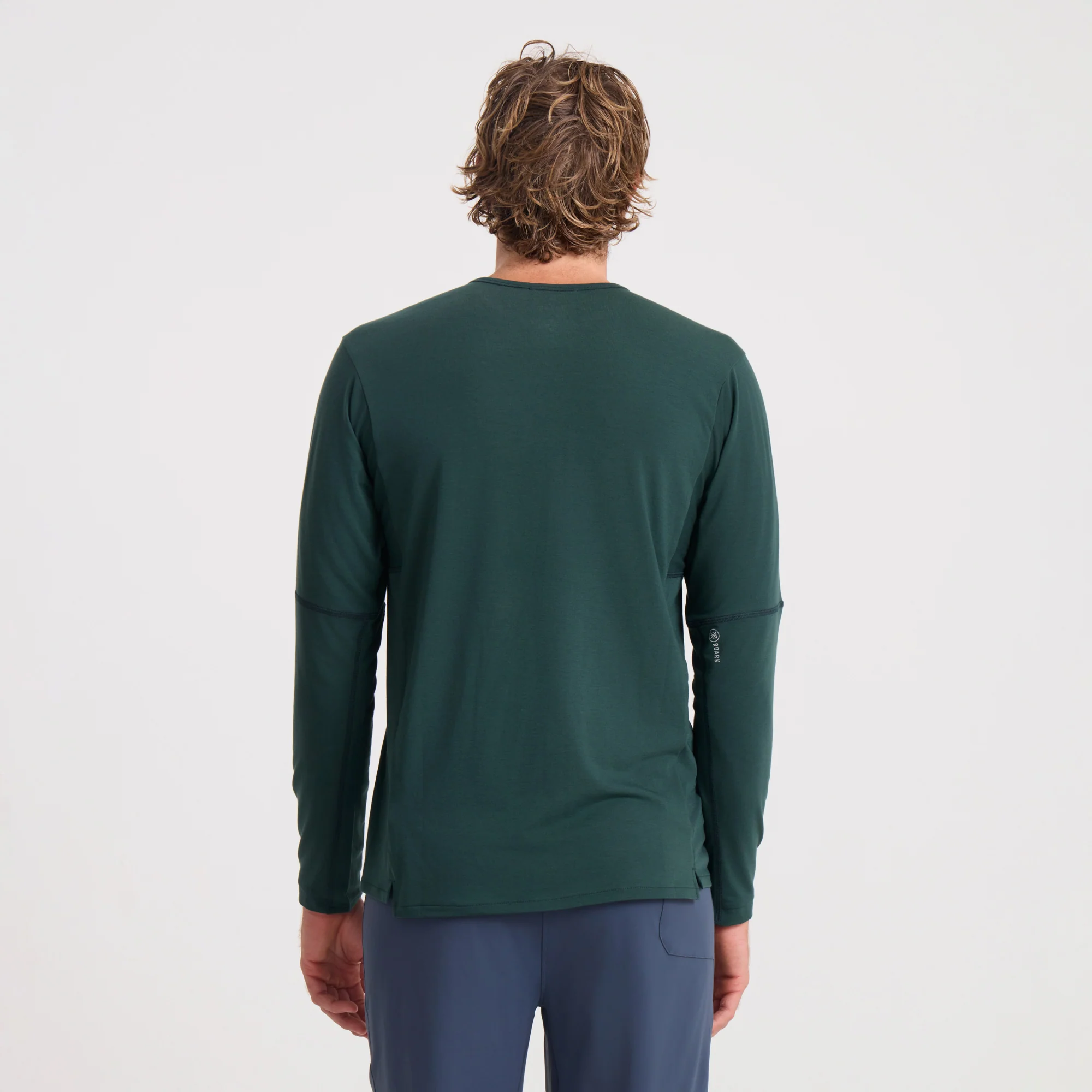 Millcreek Merino Active Long Sleeve Tee - Dark Forest - Image 4