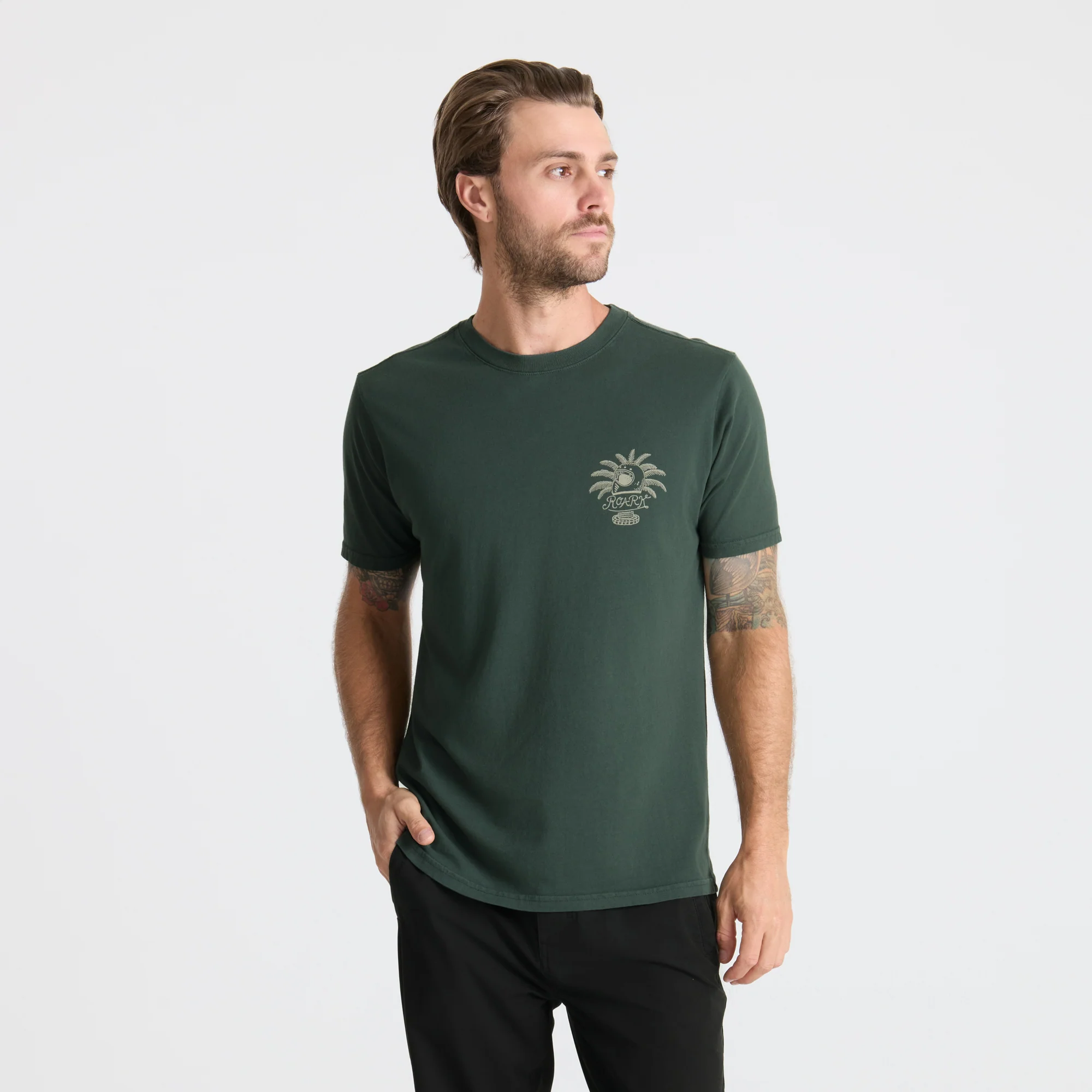 Moto Premium Tee - Dark Forest - Image 2